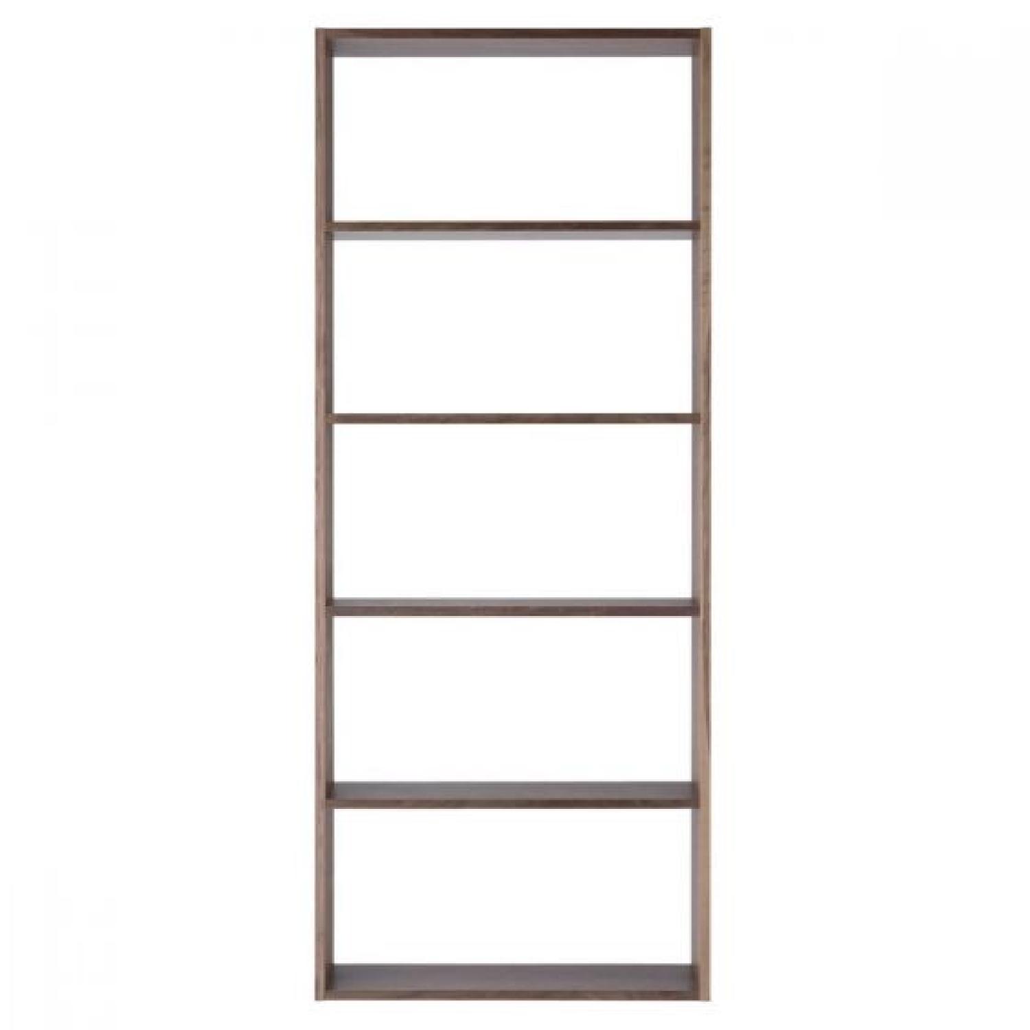 Muji Walnut 5-Row Stacking Shelves - image-6