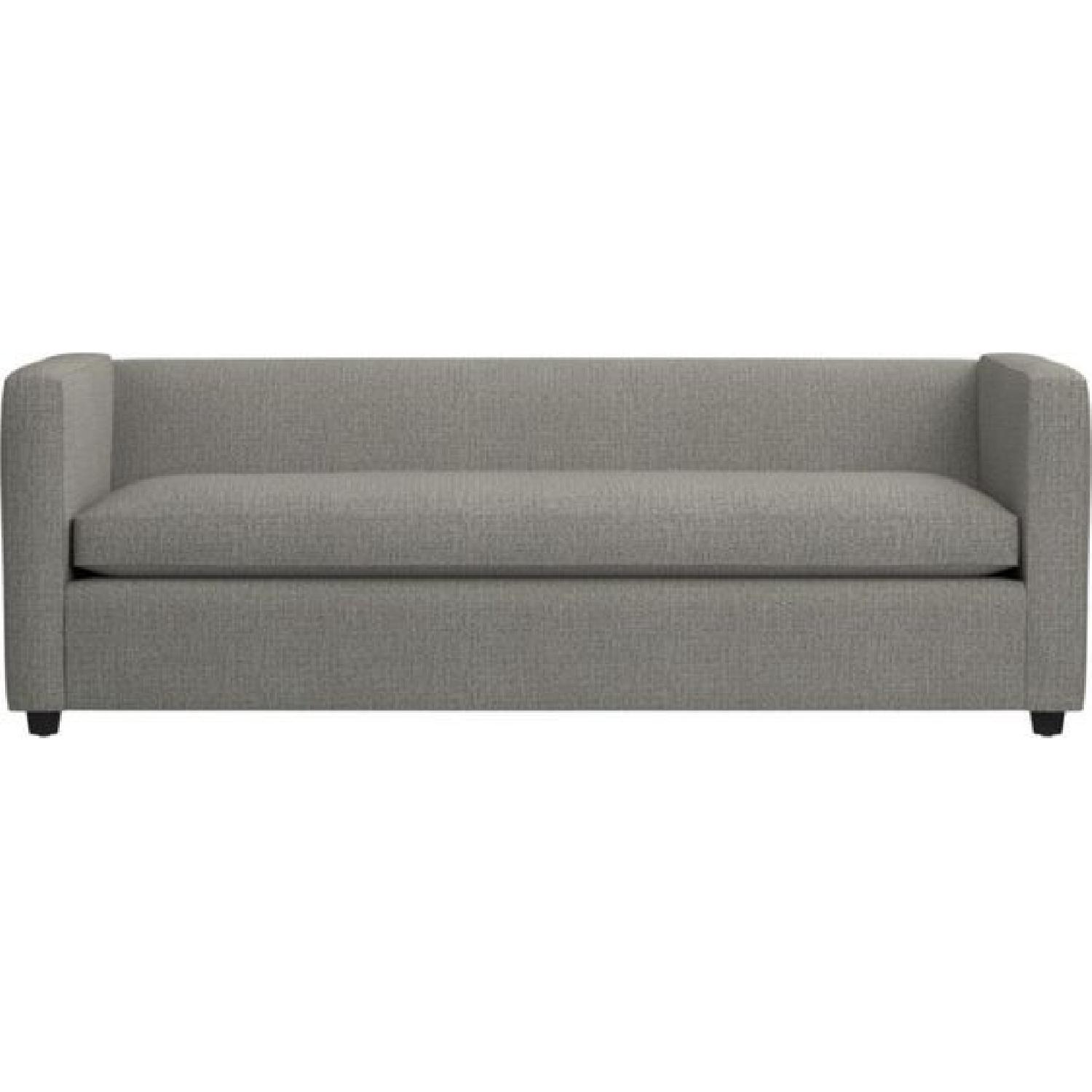 CB2 Movie Salt Pepper Queen Sleeper Sofa