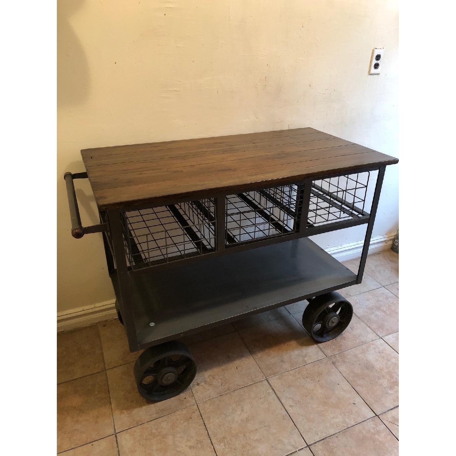 World Market Kitchen Cart - image-2