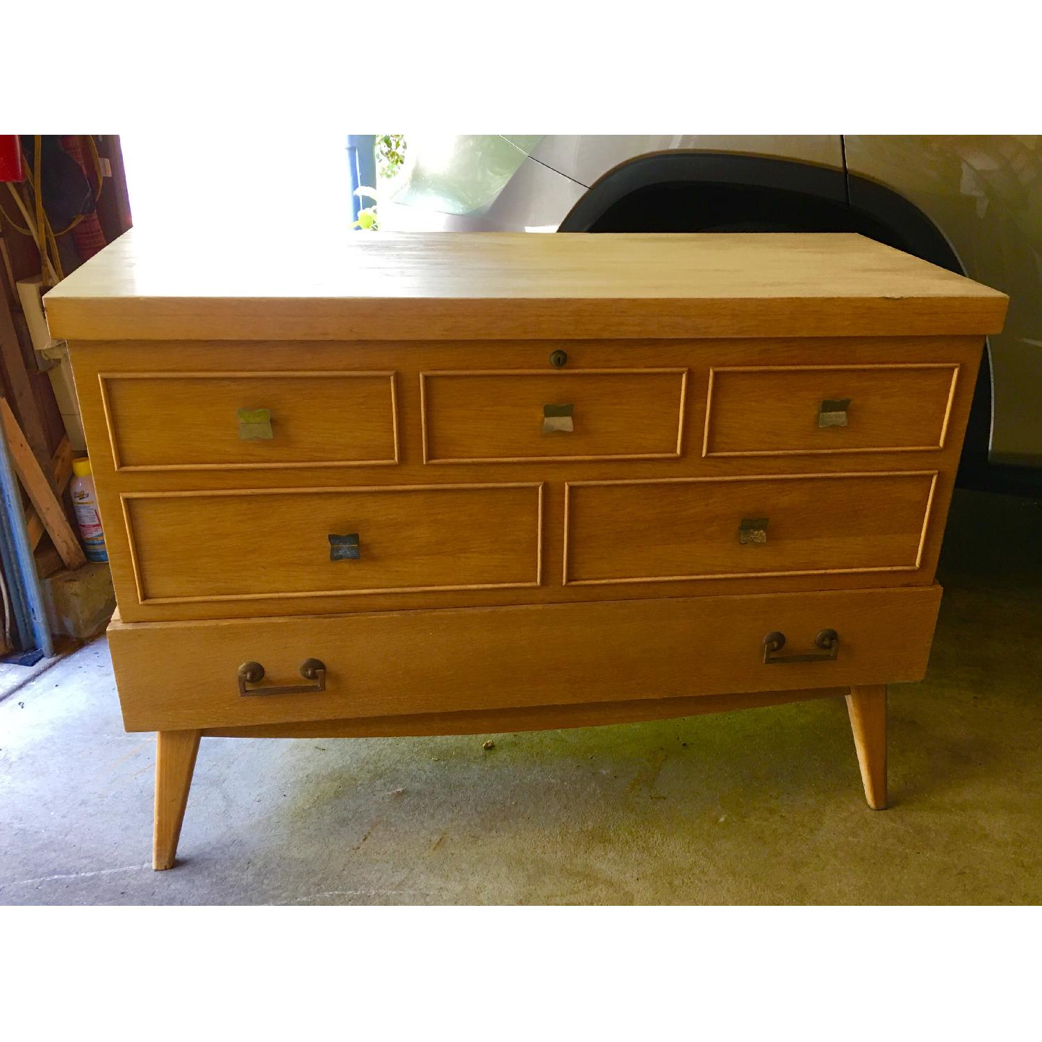 Lane Mid Century Aroma Tite Blonde Cedar Chest AptDeco