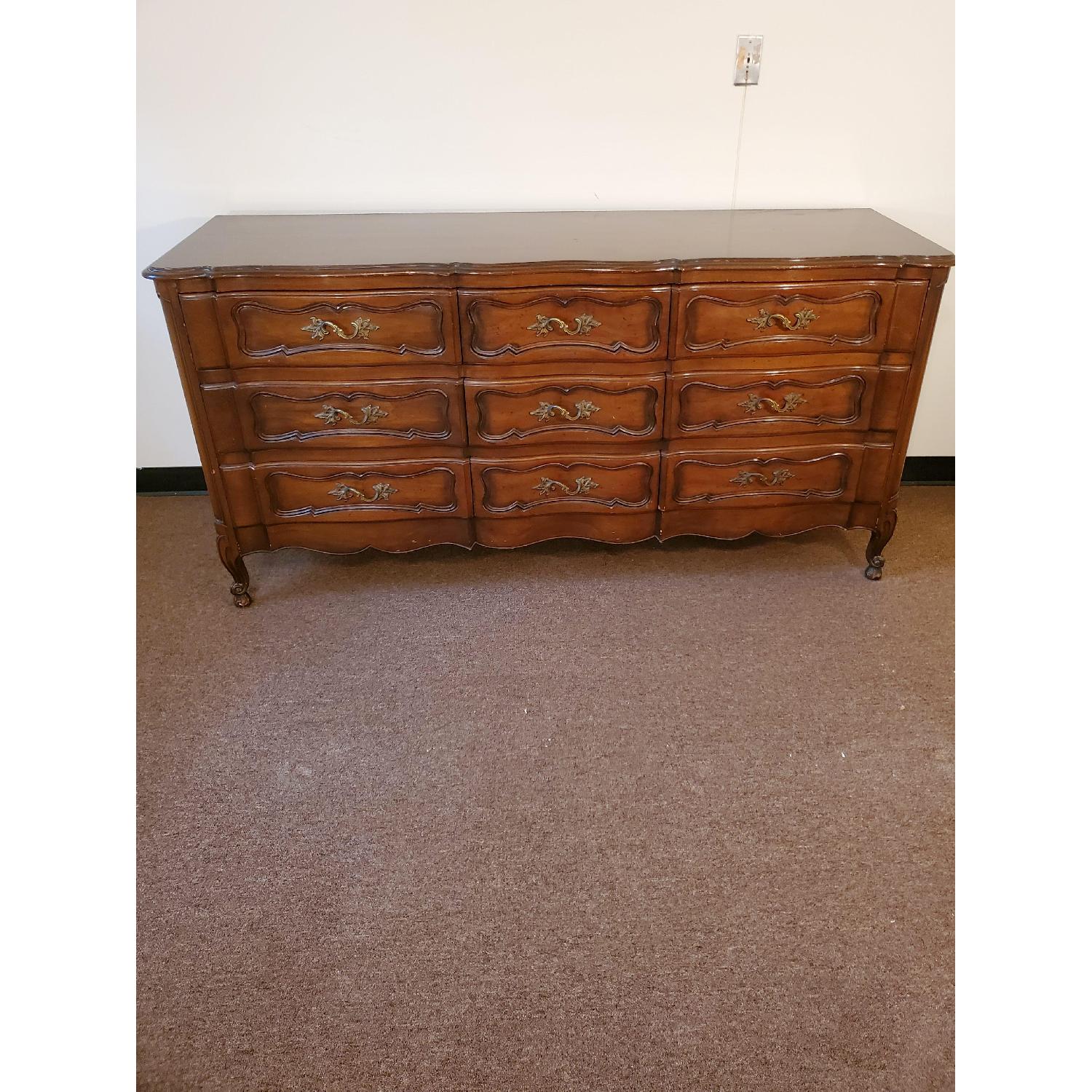 Bethlehem 9 Drawer Walnut Dresser - image-1