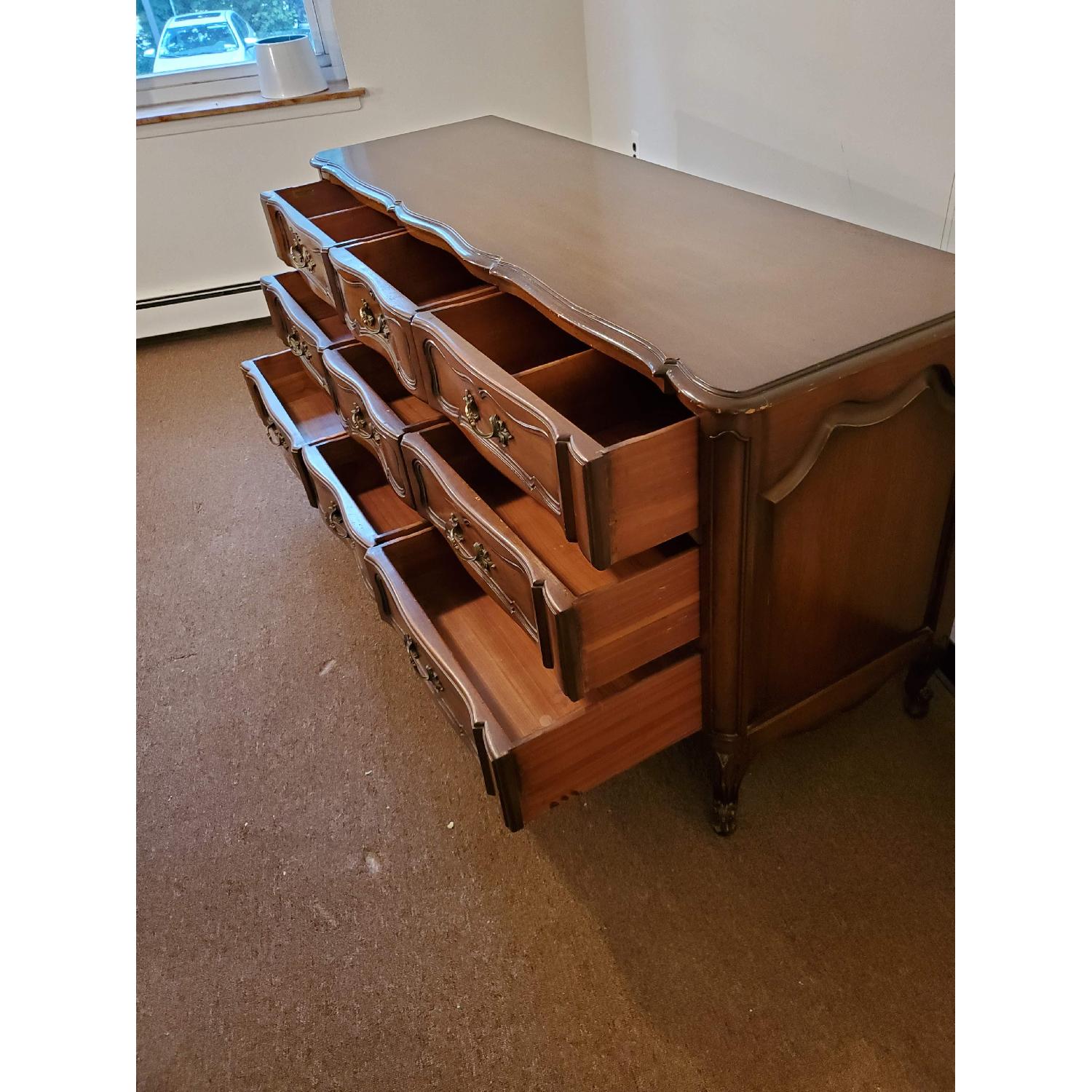 Bethlehem 9 Drawer Walnut Dresser - image-2