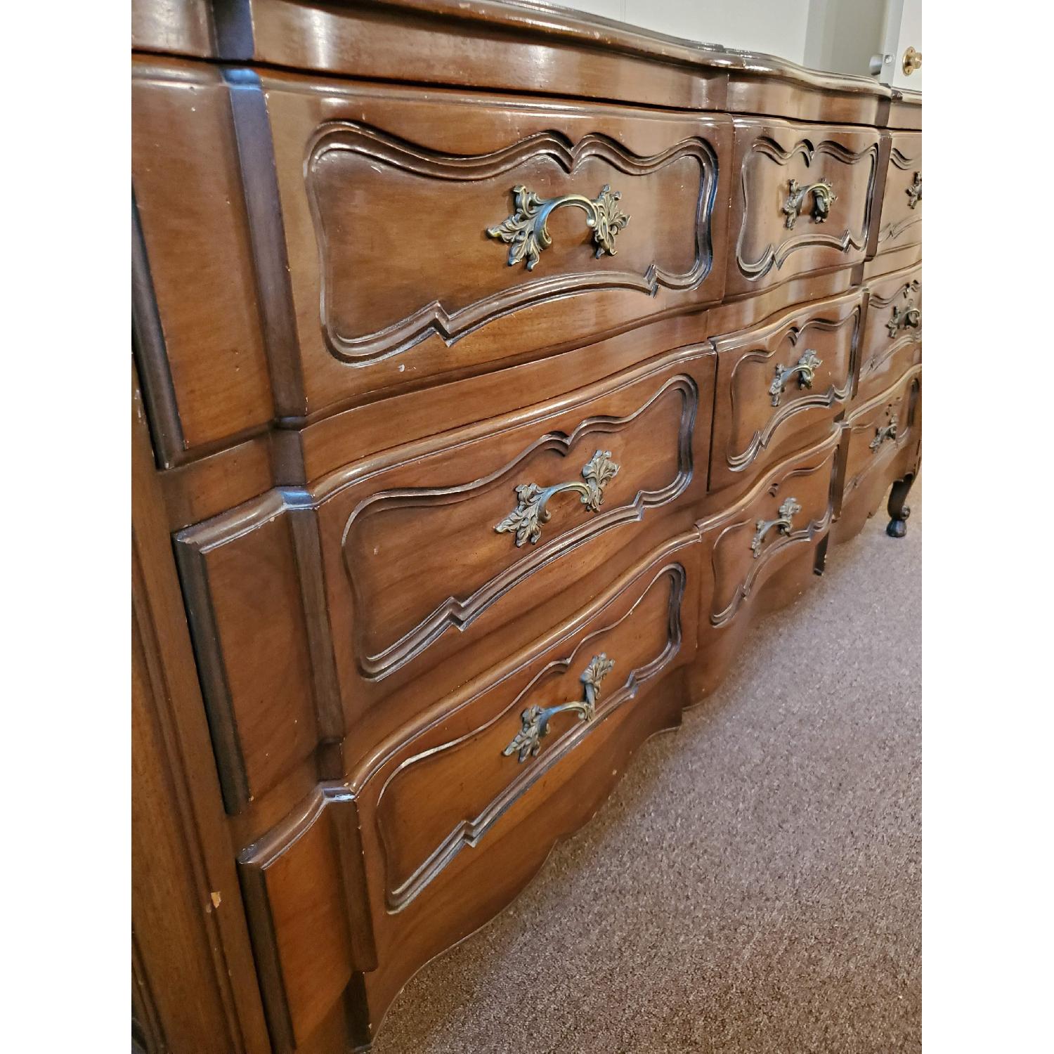 Bethlehem 9 Drawer Walnut Dresser - image-3