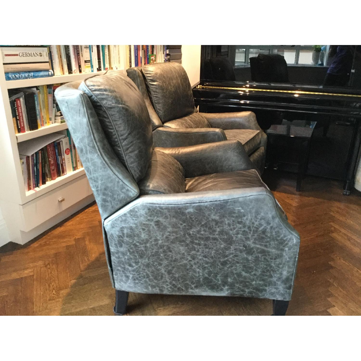 Arhaus Alex Leather Recliner Chair - image-3