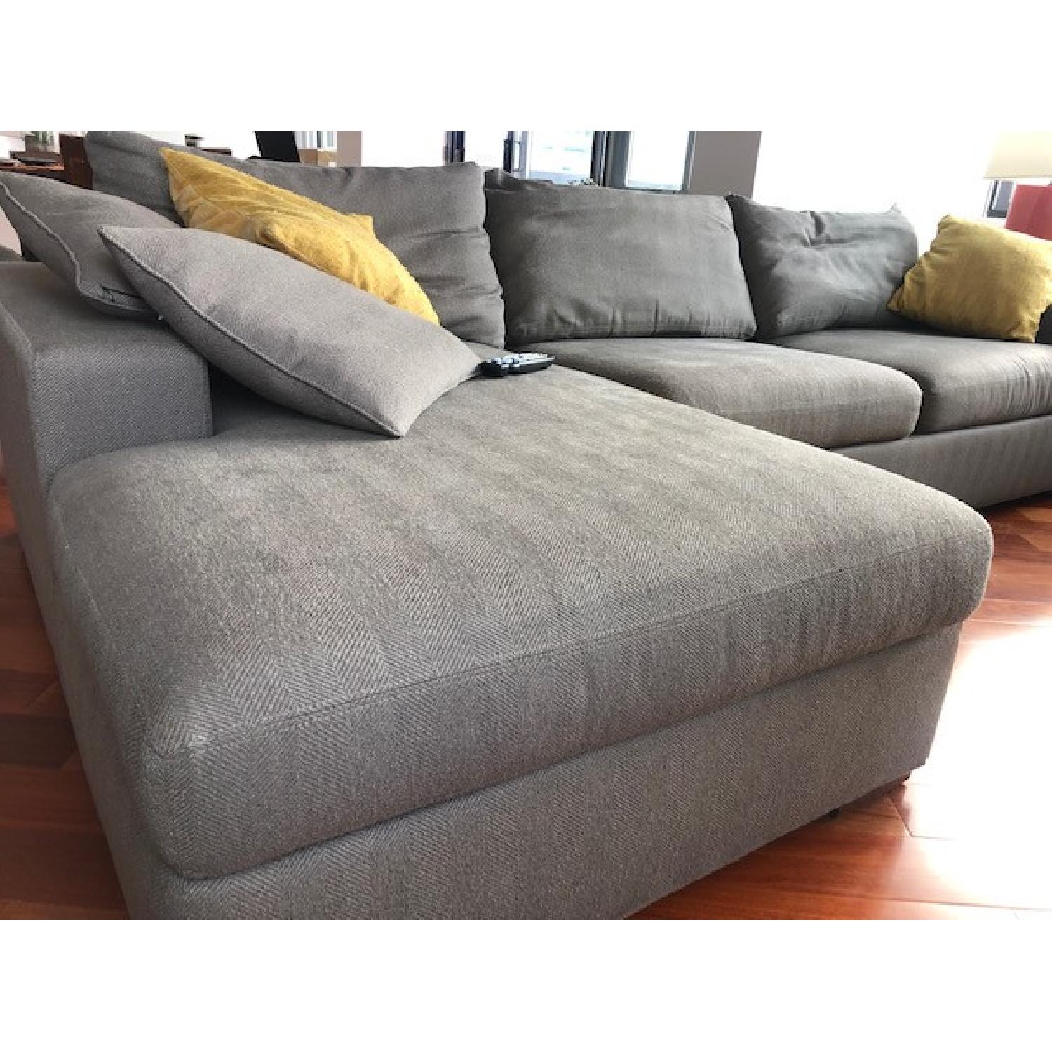 Ethan Allen Conway 2Piece Sectional Sofa AptDeco