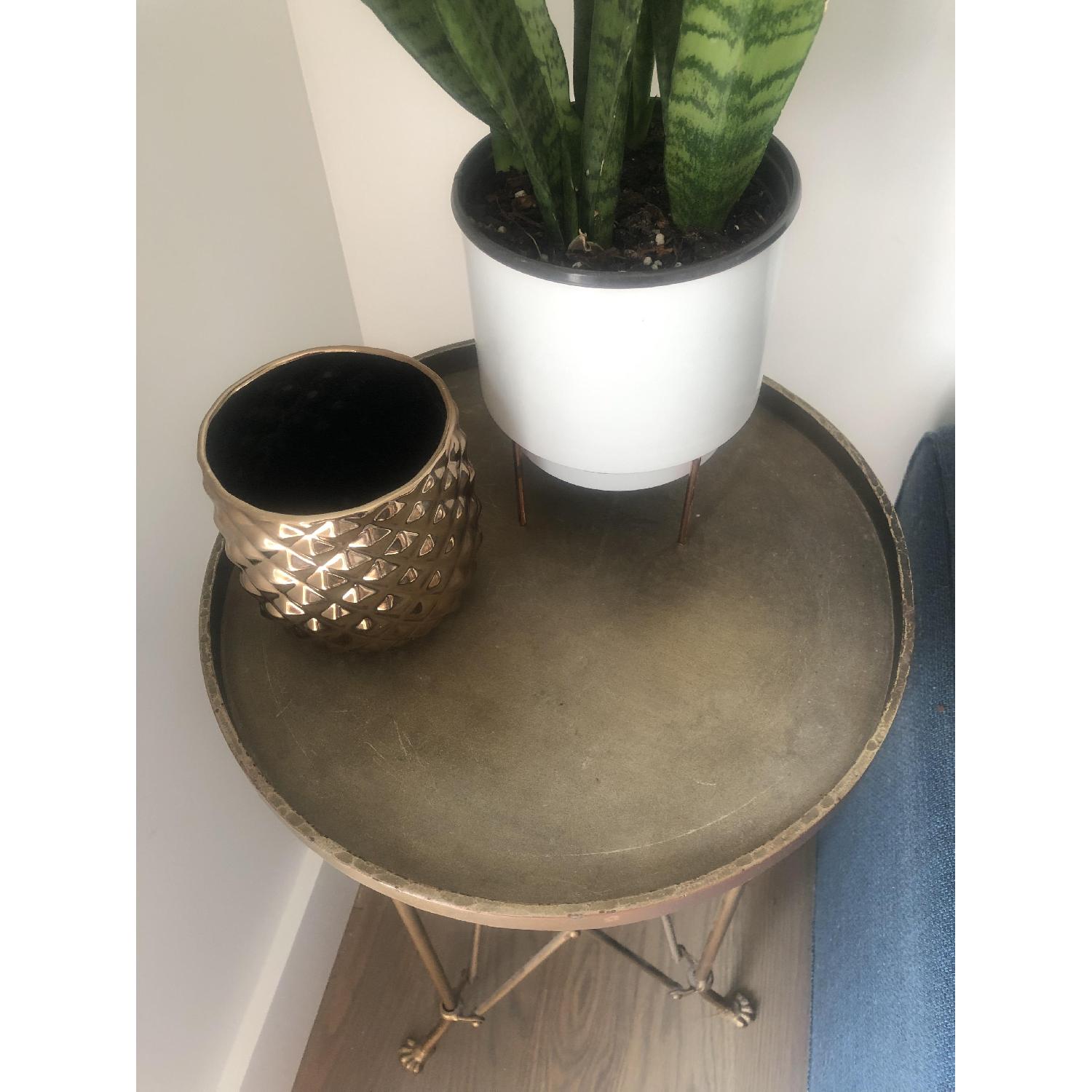 Urban Outfitters Gold Side Table - image-2