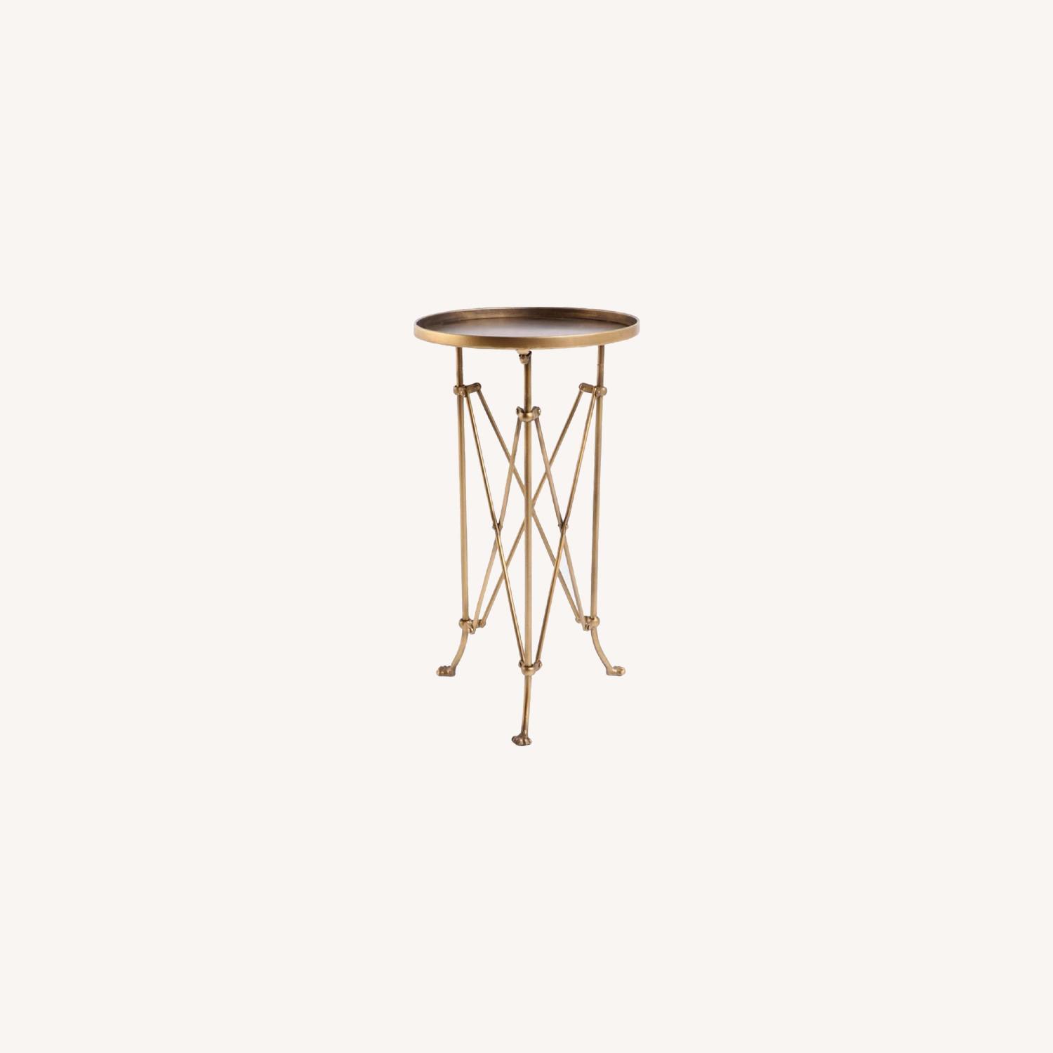 Urban Outfitters Gold Side Table - image-0