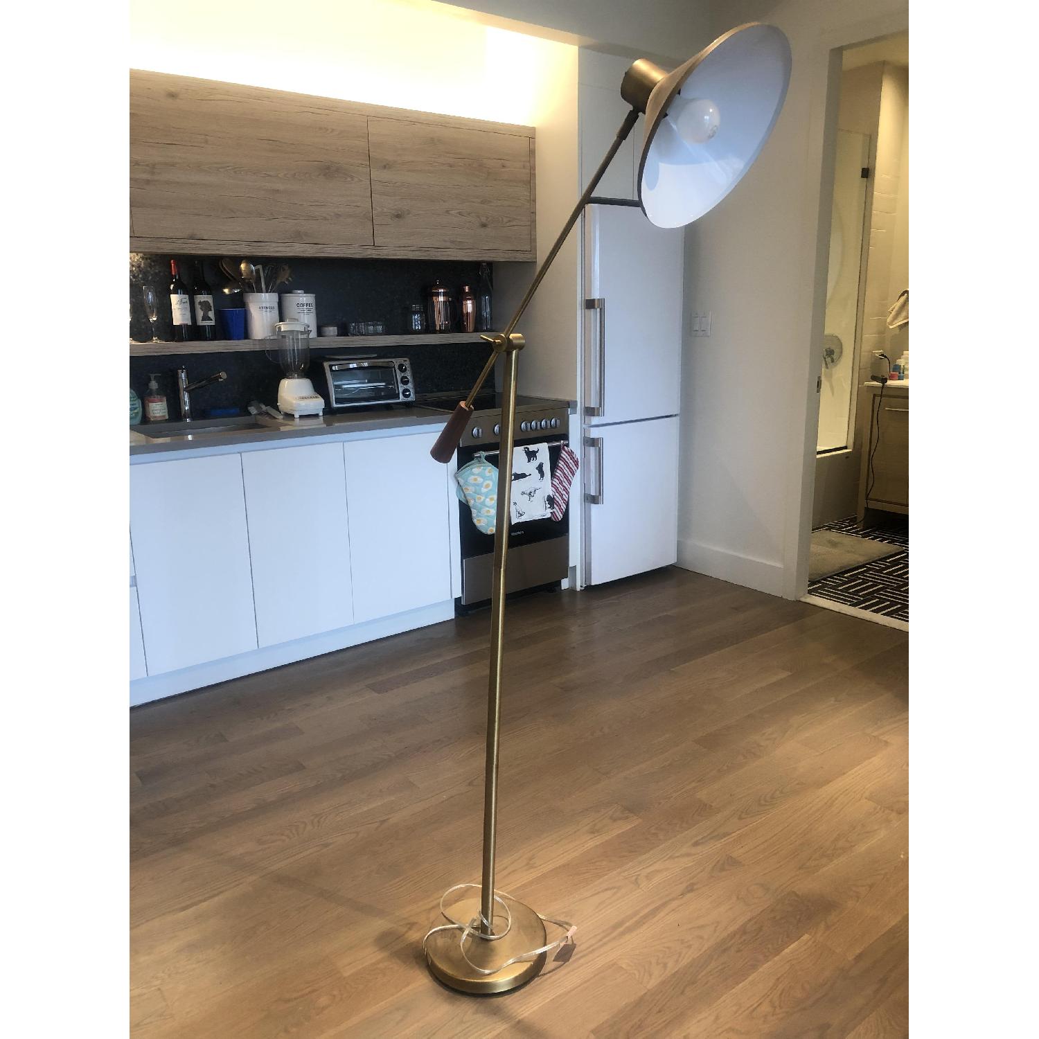 Urban Outfitters Gold Floor Lamp - image-2