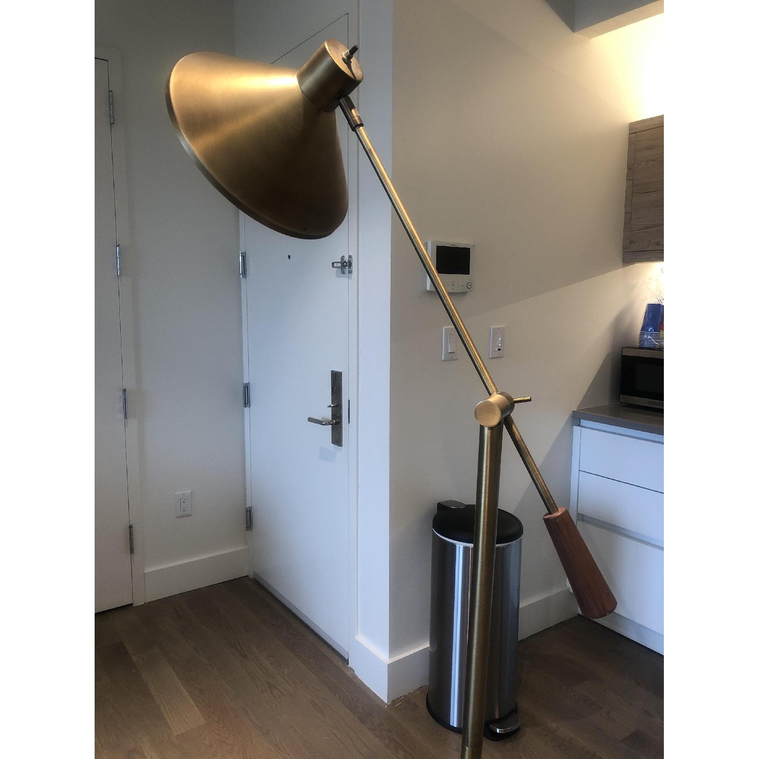 Urban Outfitters Gold Floor Lamp - image-3