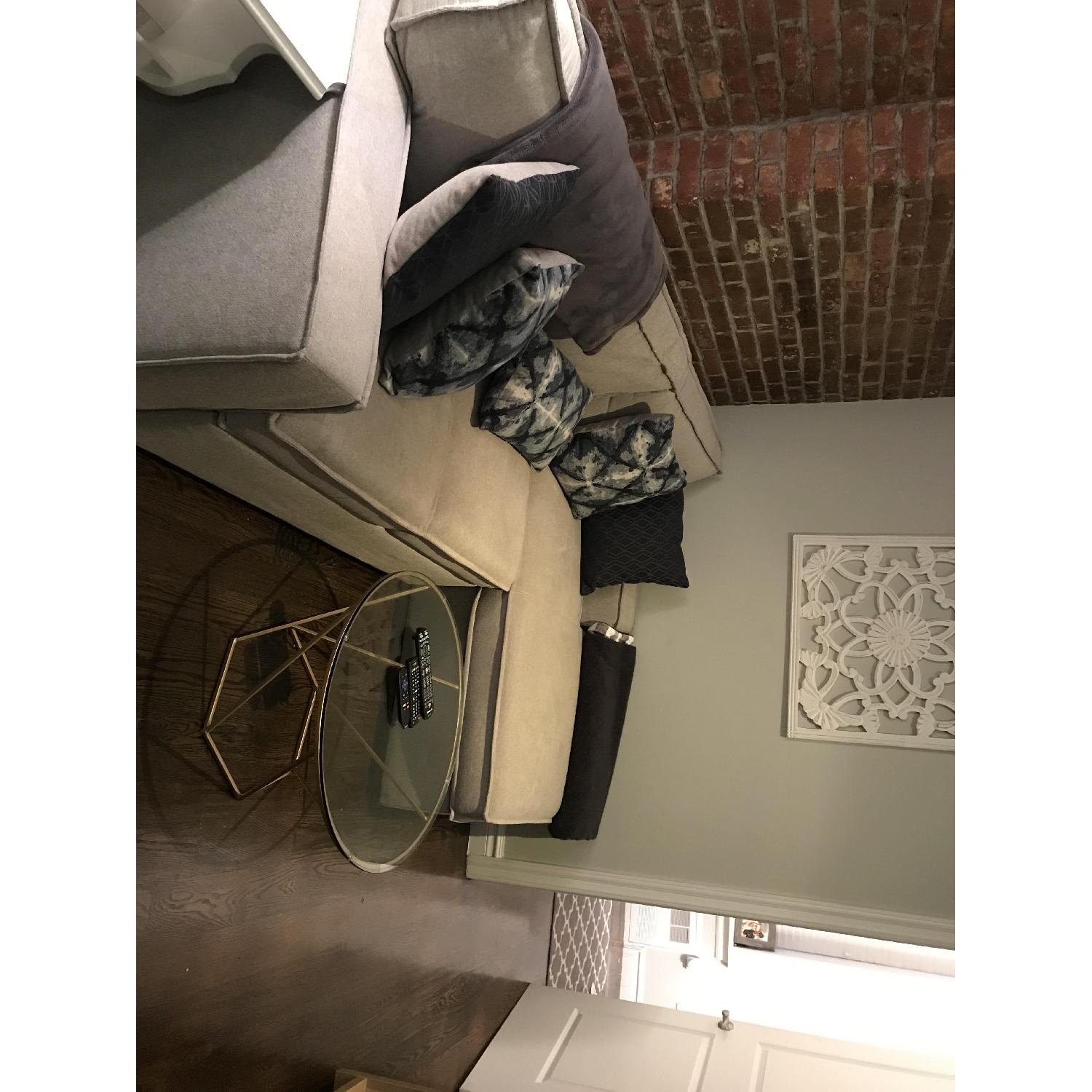 Bob's Left Arm Facing Sleeper Sectional Sofa w/ Storage - image-2