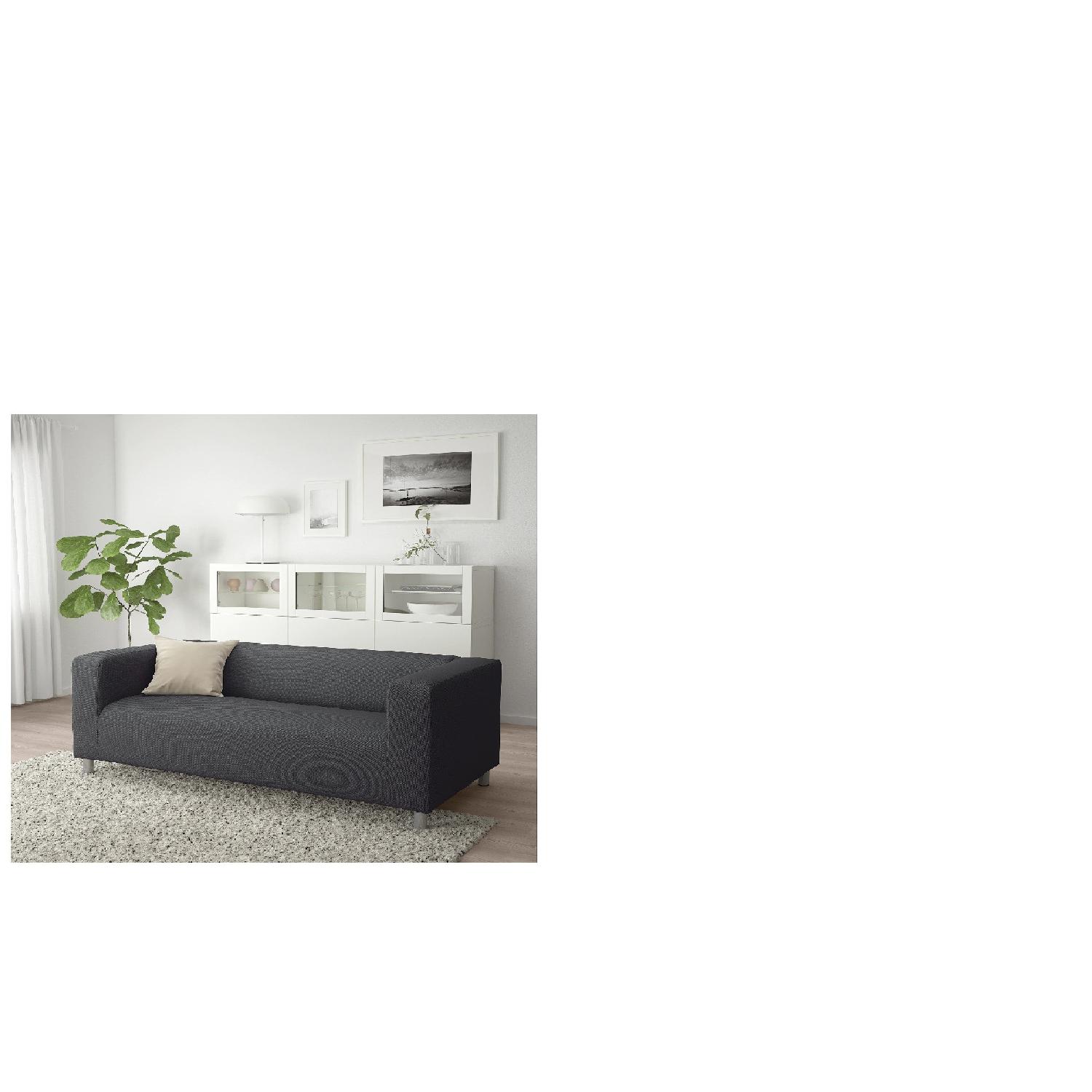 Ikea Klippan Loveseat in Vissle Gray - image-3