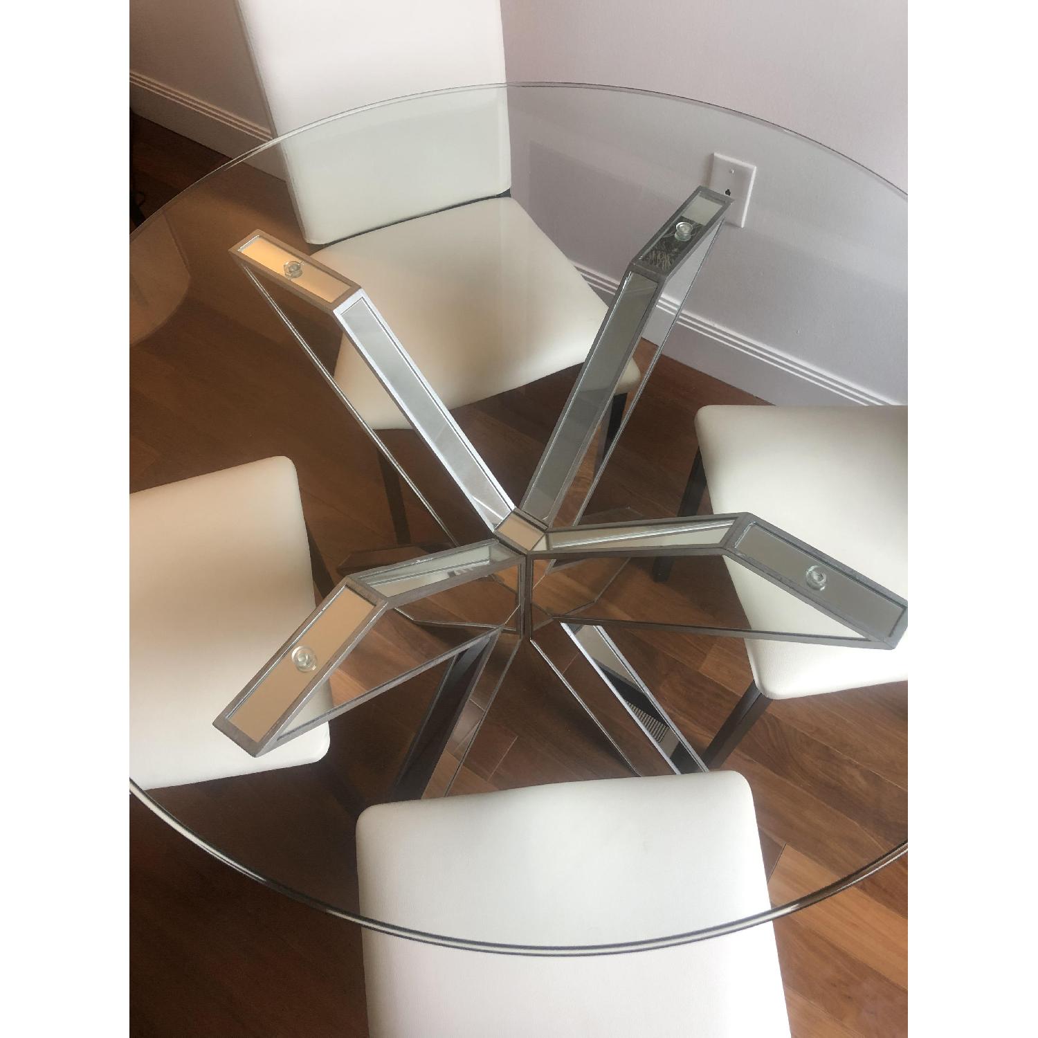 Pier 1 Modern Mirrored Dining Table - image-4