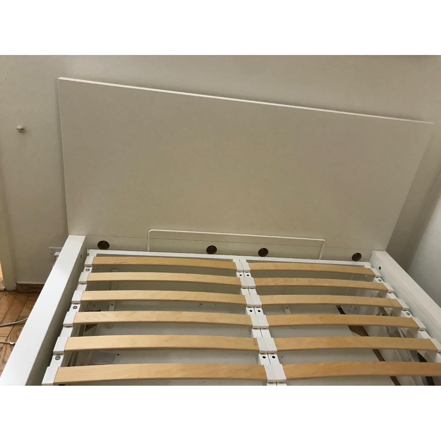 Ikea Malm White Storage Bed - image-3