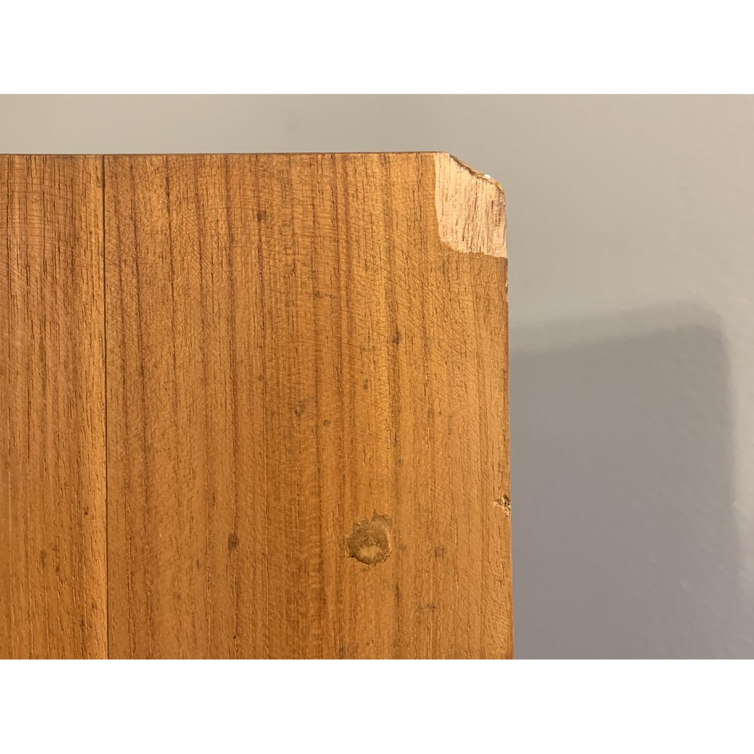 Tall Triangular Wooden Chest of 7 Drawers - image-7