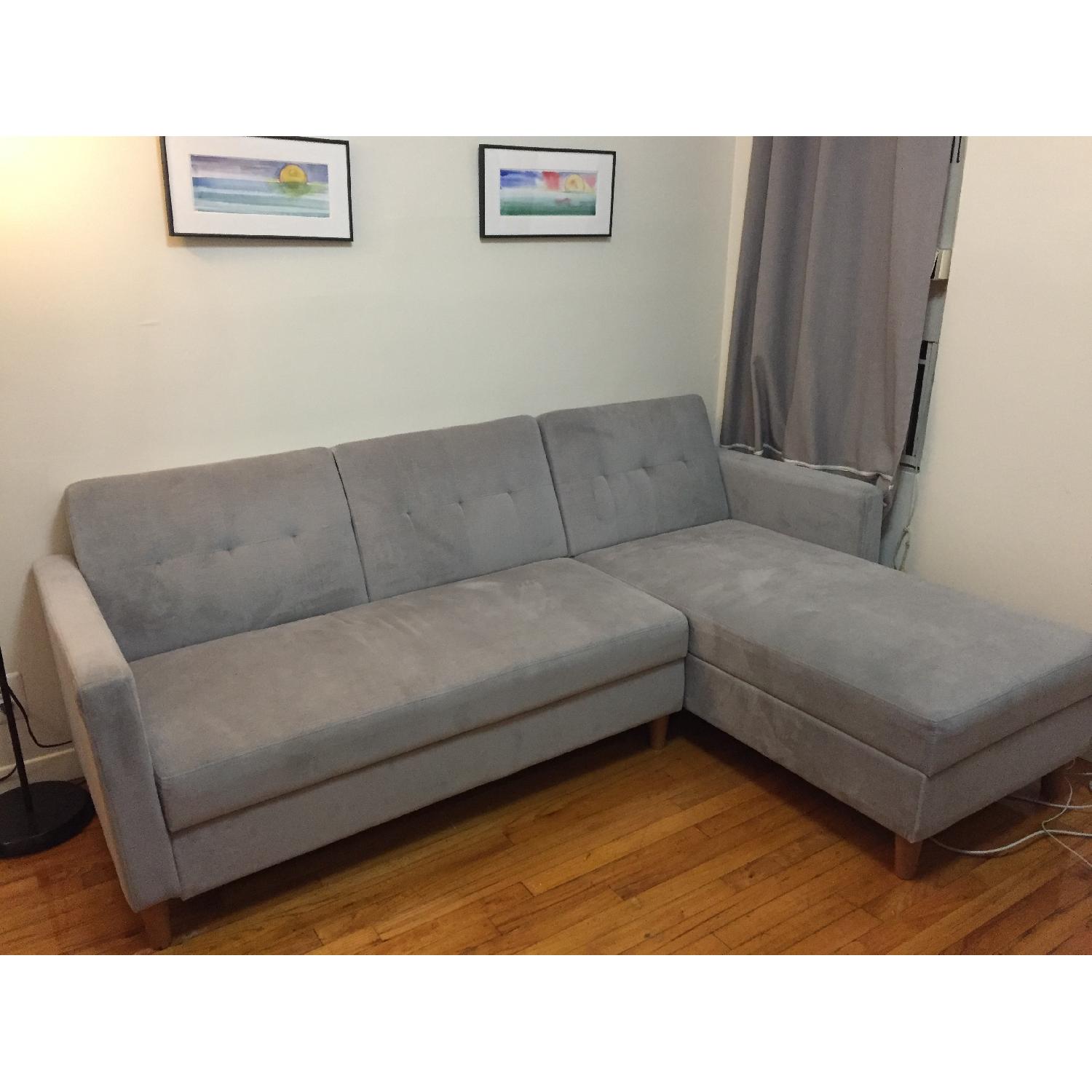 Zipcode Design Hephzibah Sleeper Sectional Sofa - image-1