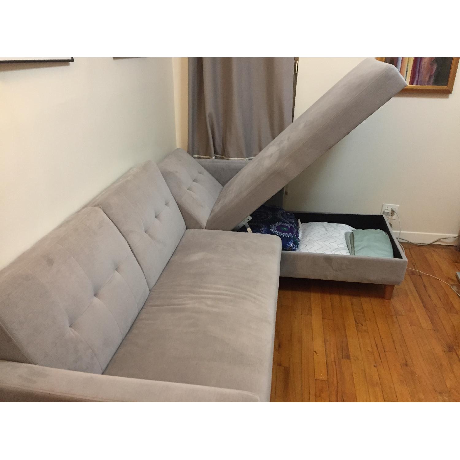 Zipcode Design Hephzibah Sleeper Sectional Sofa - image-3