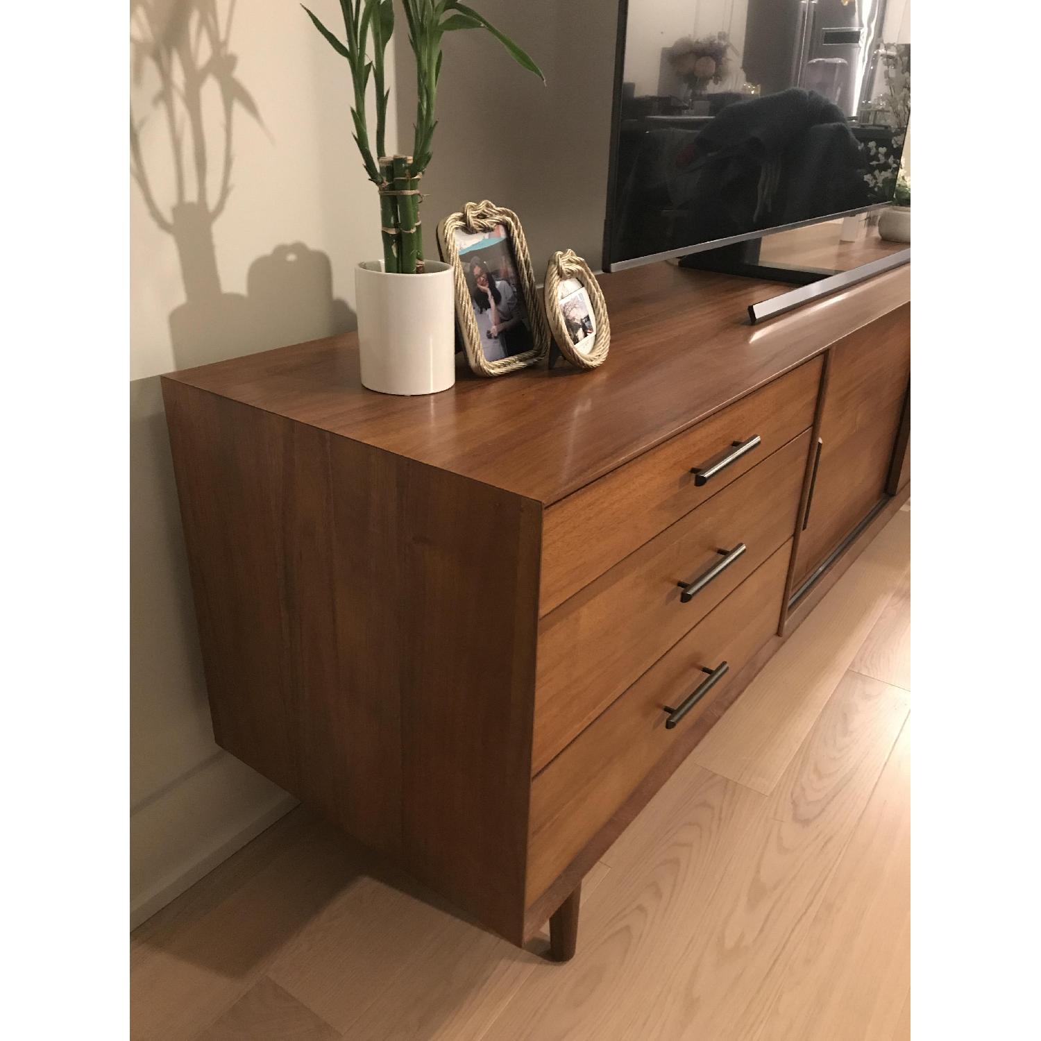West Elm Mid-Century Media Console in Acorn - image-3