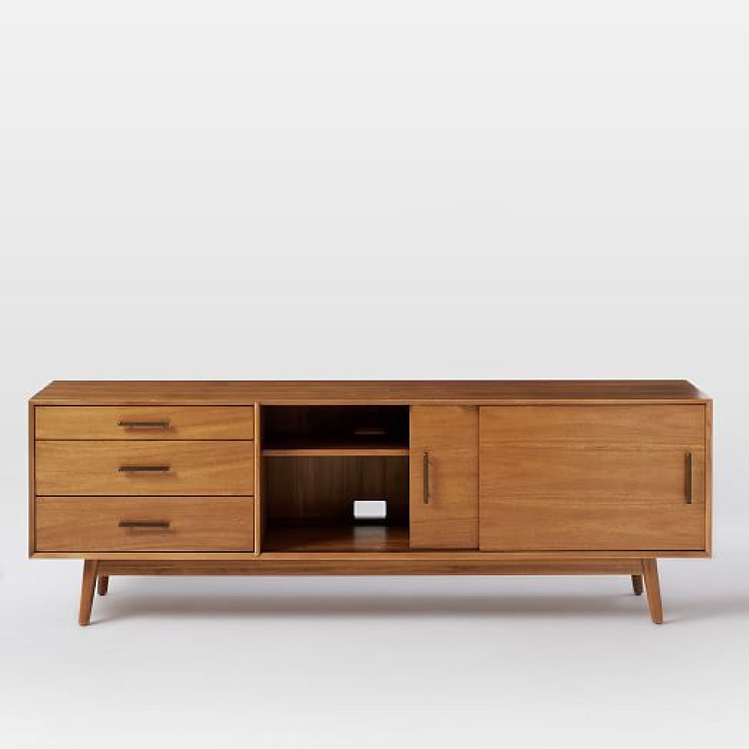 West Elm Mid-Century Media Console in Acorn - image-4