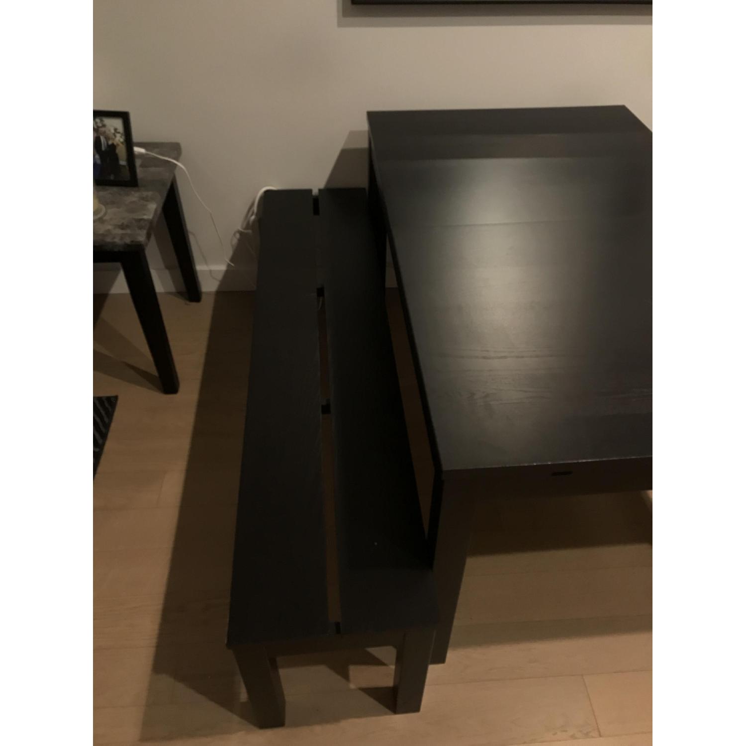 Ikea Bjursta Dining Table w/ 2 Benches - image-3