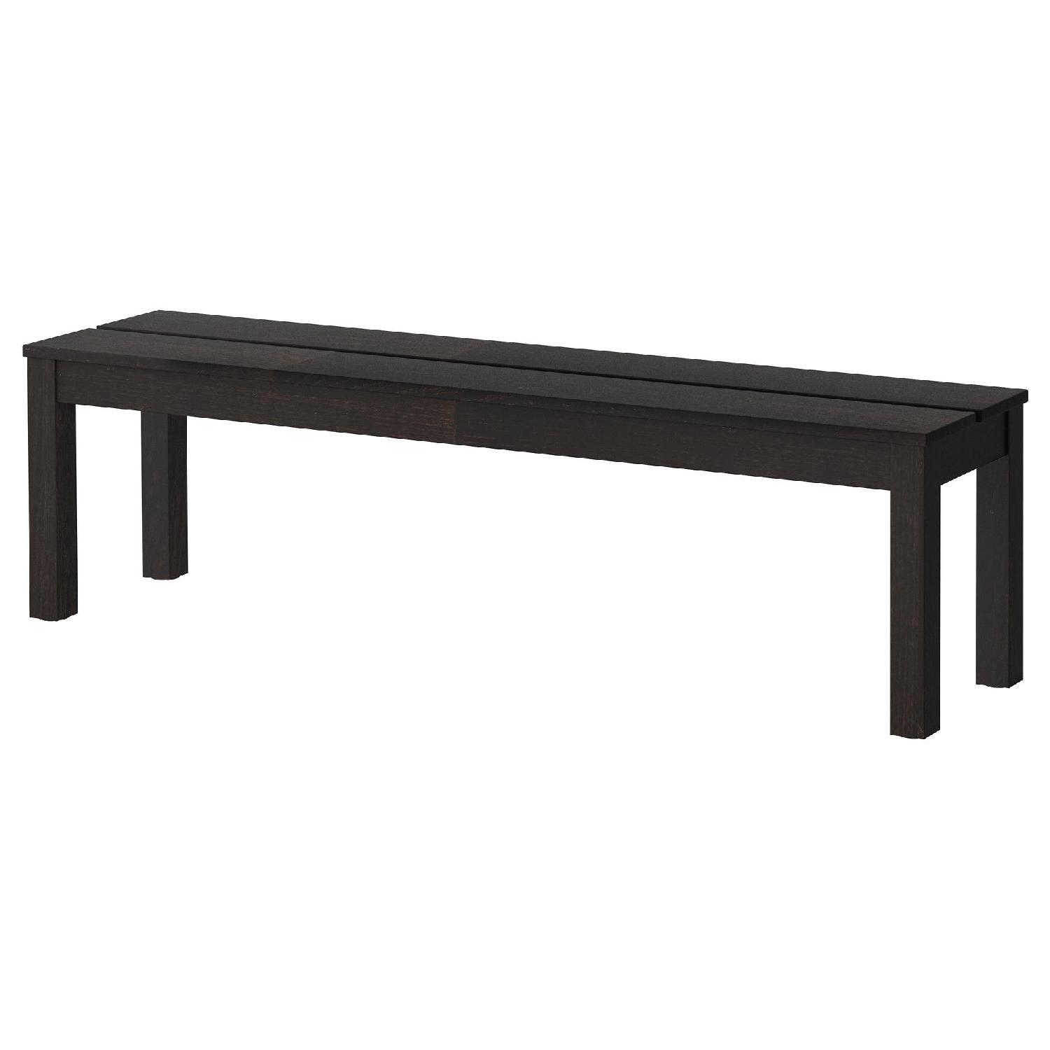Ikea Bjursta Dining Table w/ 2 Benches - image-5