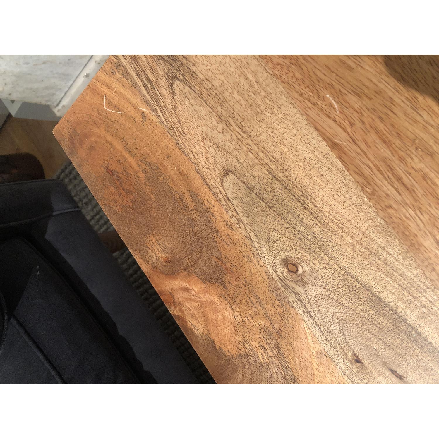 West Elm Streamline Coffee Table in Raw Mango - image-4