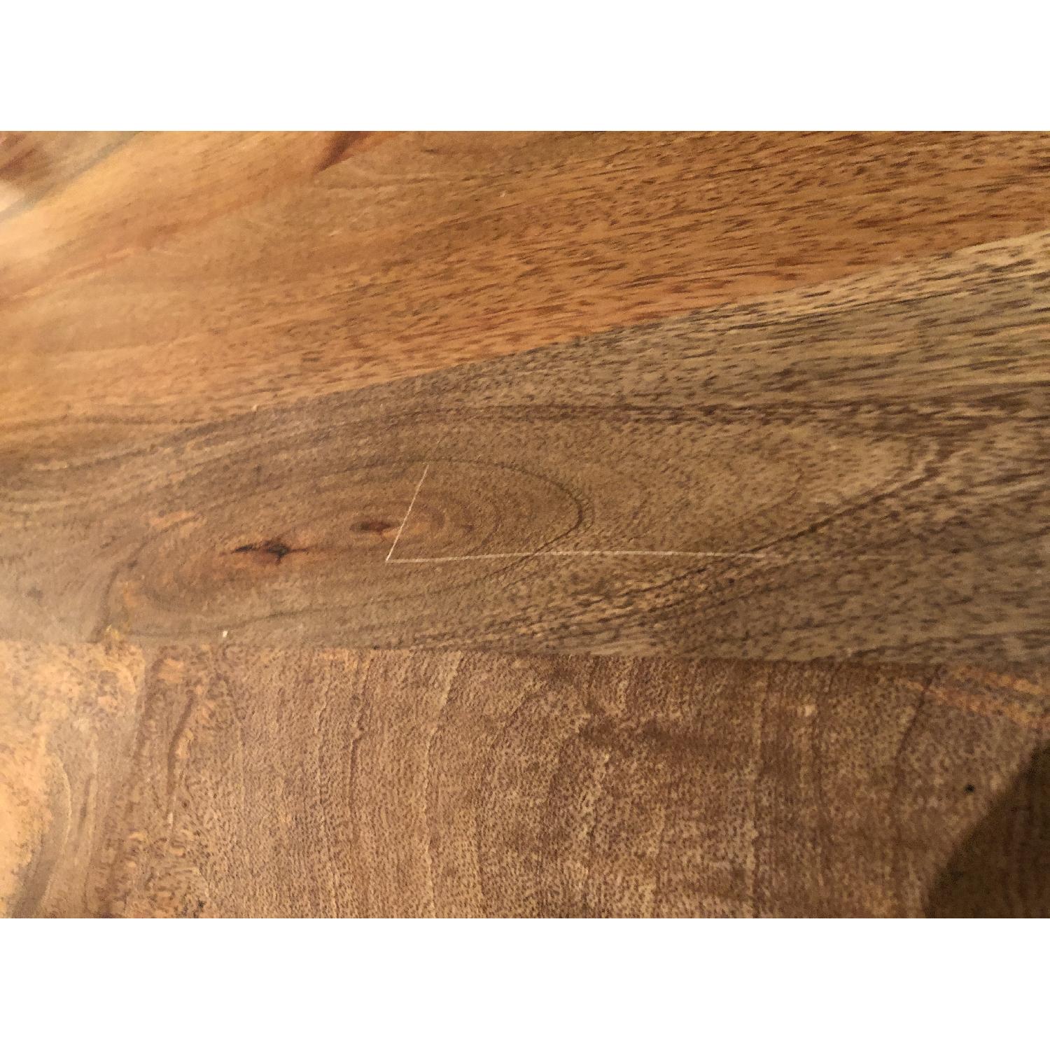 West Elm Streamline Coffee Table in Raw Mango - image-5