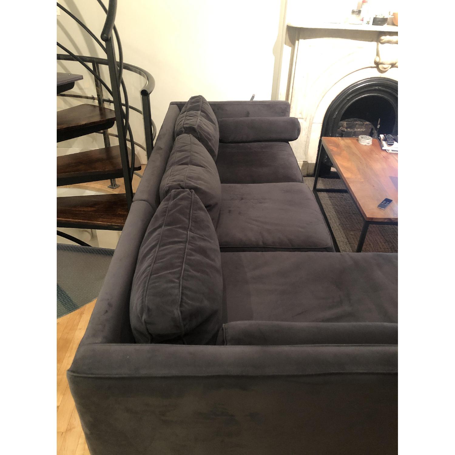 West Elm Monroe Mid-Century 2-Piece Sectional Sofa - image-7