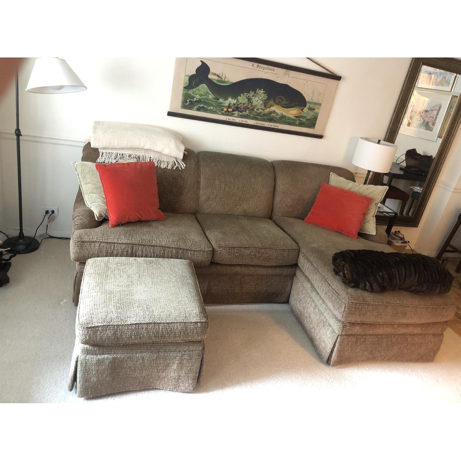 Kravit Custom 3-Piece Sectional Sofa w/ Chaise - image-3