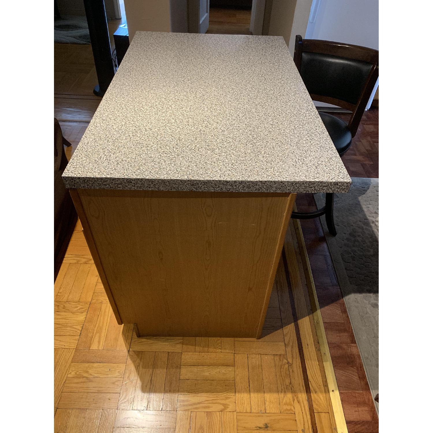 Kitchen Island w/ 2 Chairs - image-3