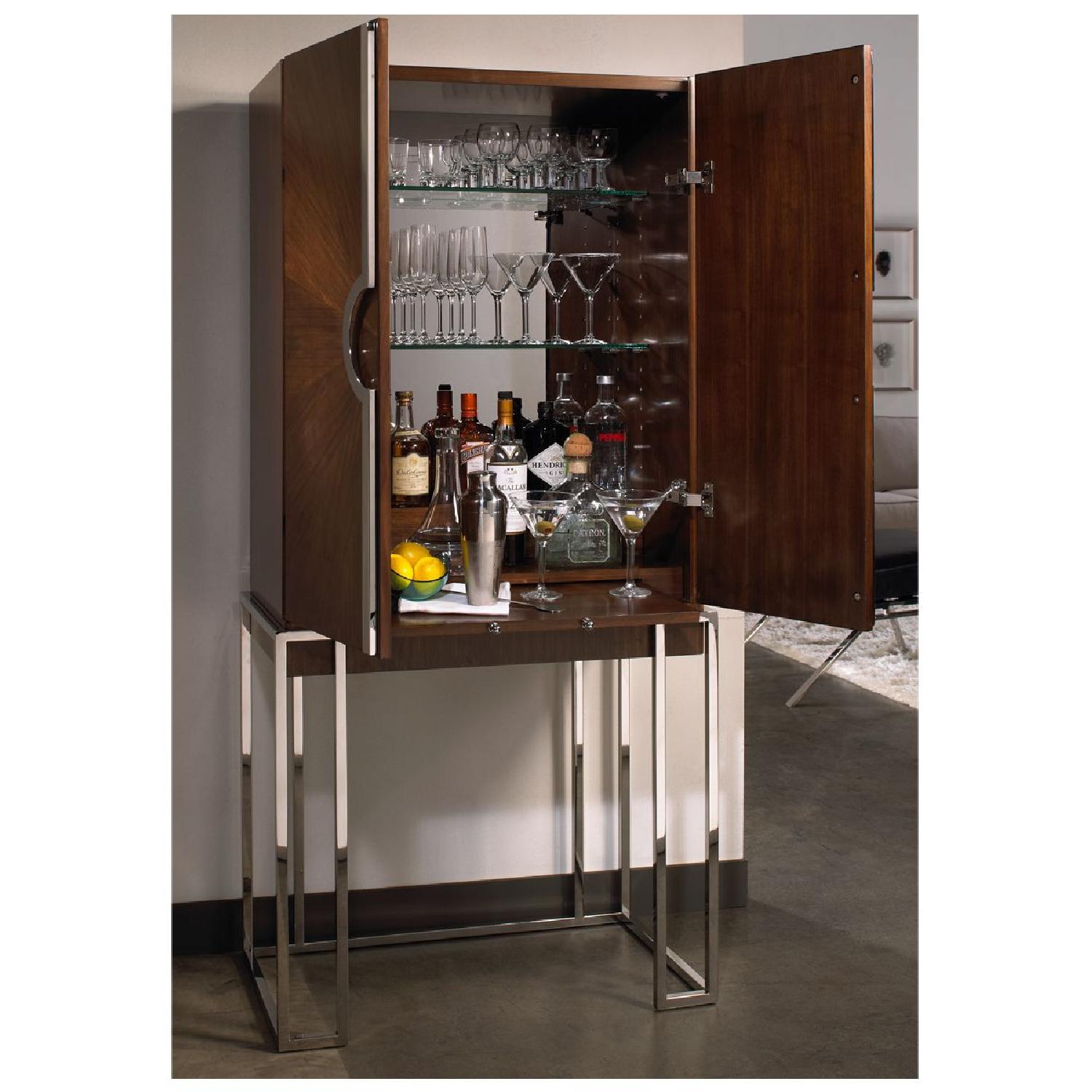 Mitchell Gold+Bob Williams Mid Century Modern Liquor Cabinet - image-4
