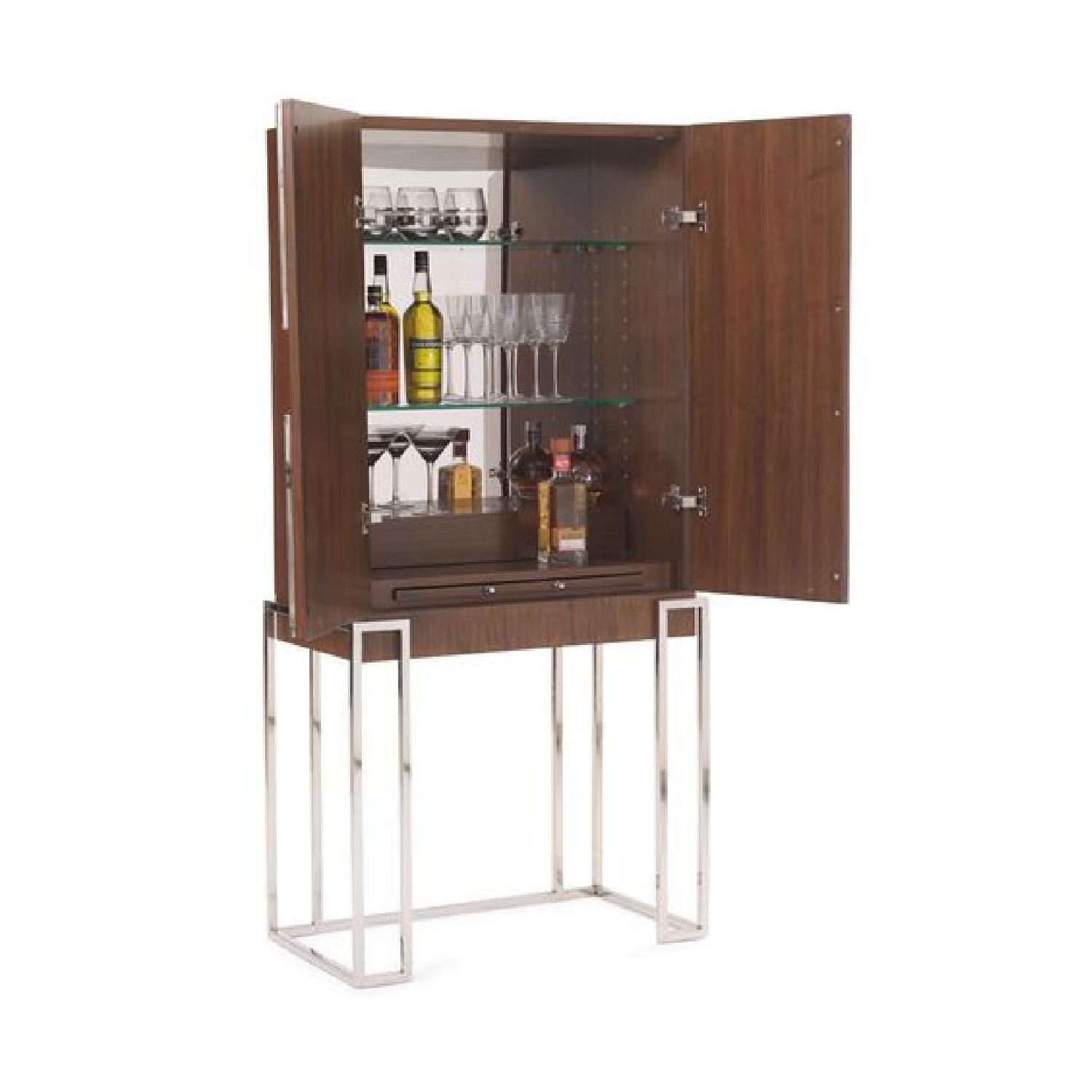 Mitchell Gold+Bob Williams Mid Century Modern Liquor Cabinet - image-5