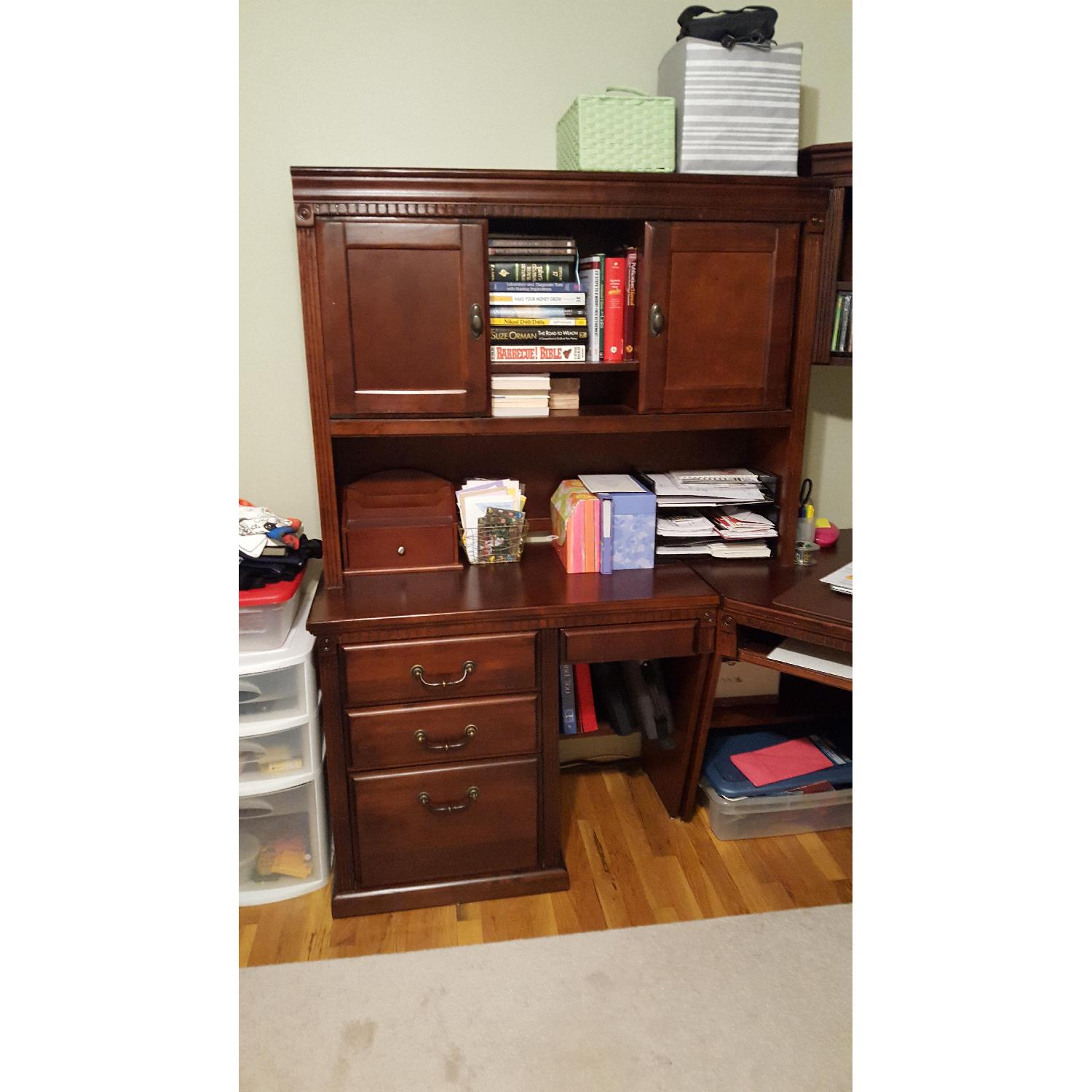 Corner Desk & Storage System - image-2