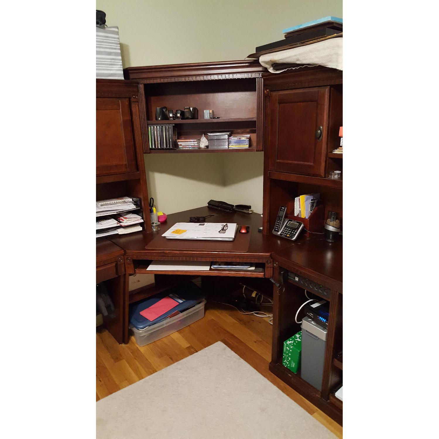 Corner Desk & Storage System AptDeco