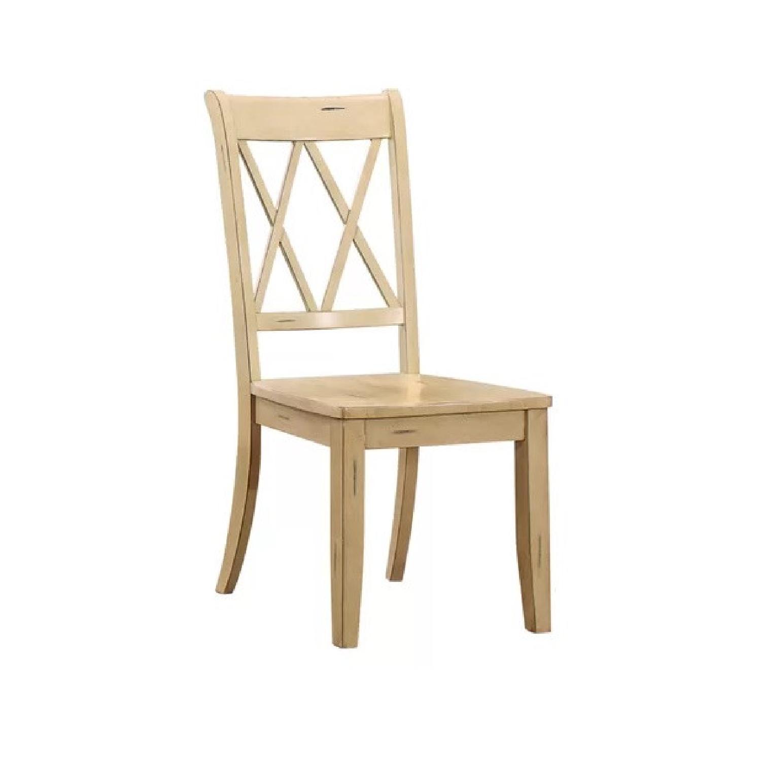 Laurel Foundry Cheryll Wood Country Farmhouse Dining Chairs - image-5