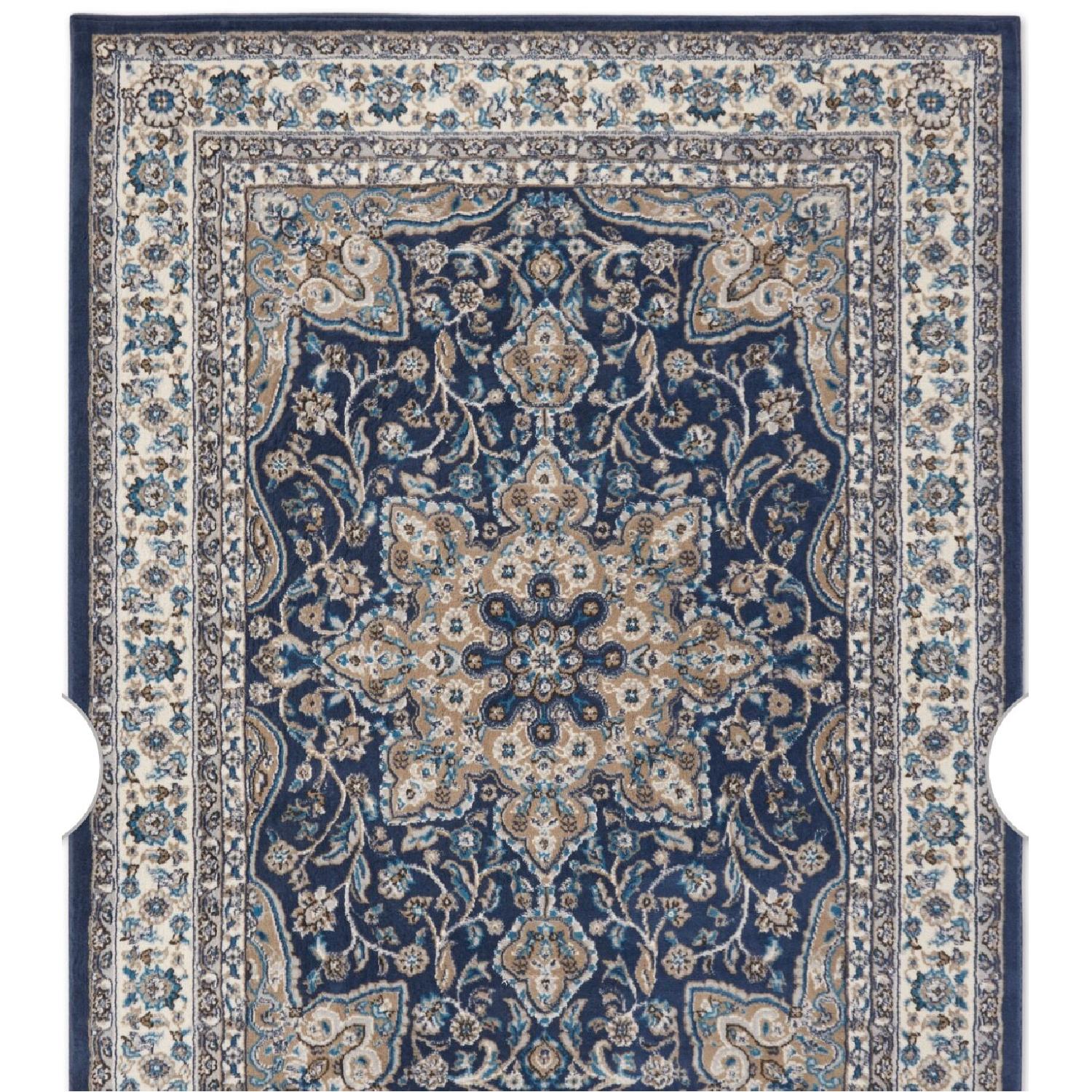 Charlton Home Arend Blue/Ivory Area Rug - image-4