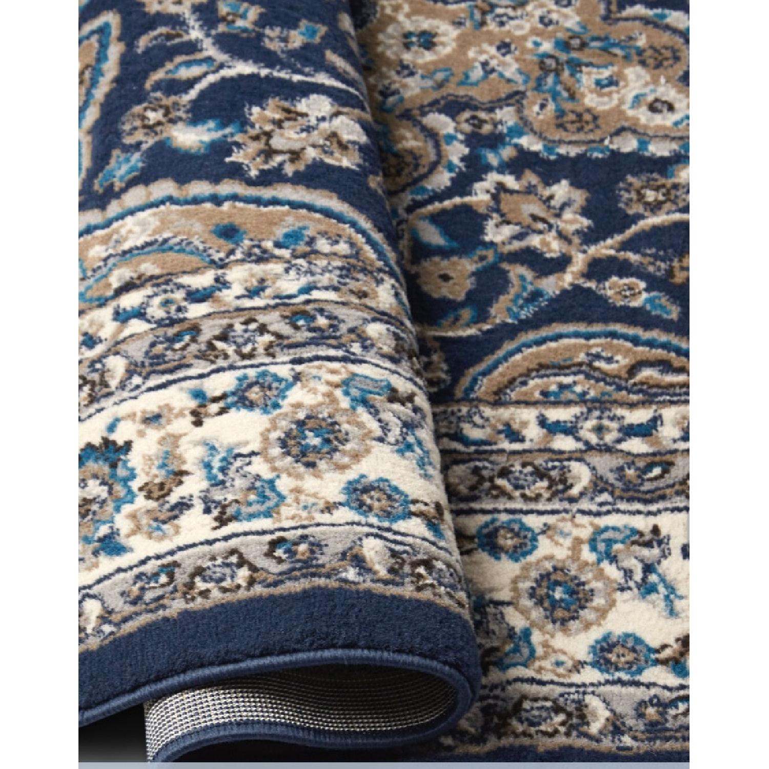 Charlton Home Arend Blue/Ivory Area Rug - image-2