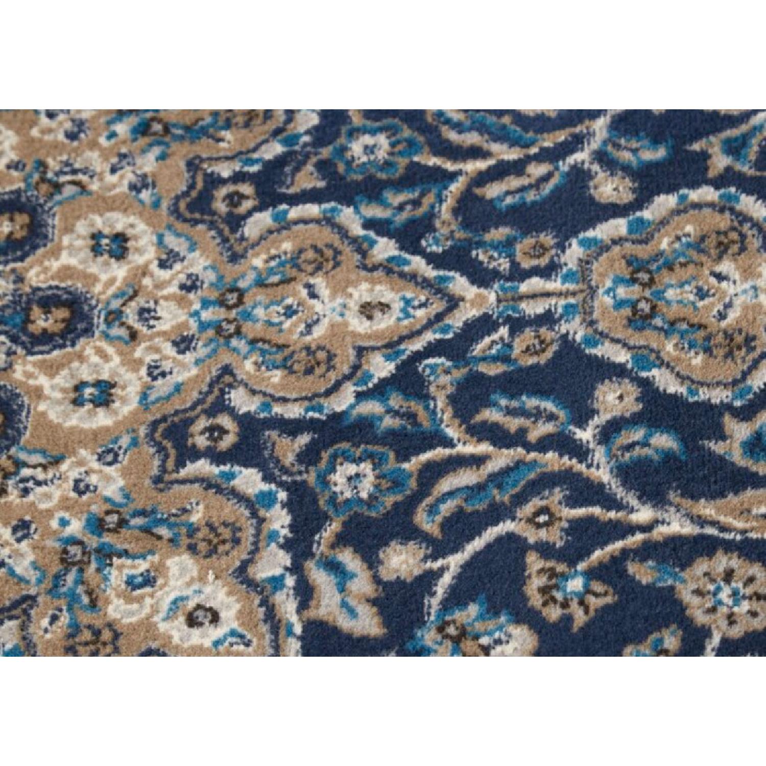 Charlton Home Arend Blue/Ivory Area Rug - image-3