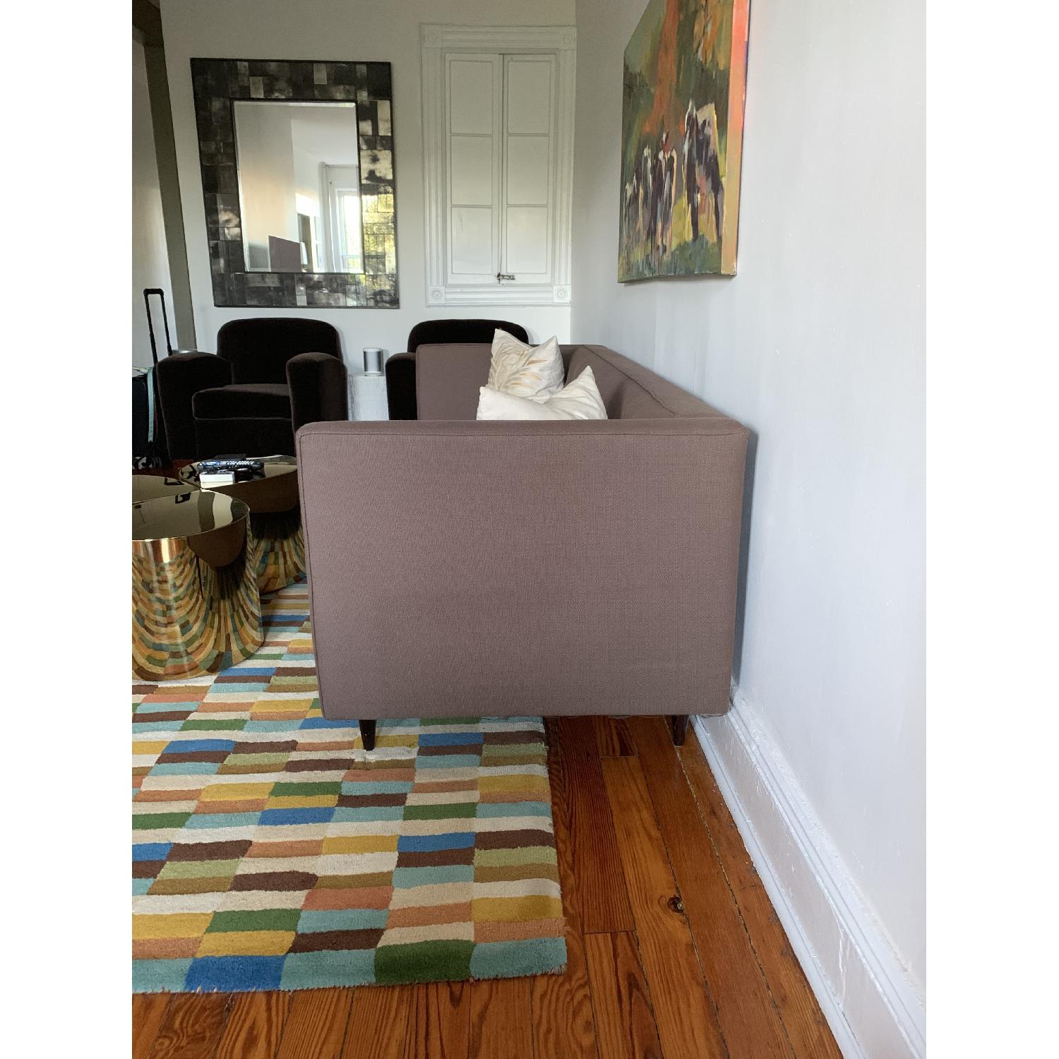 Room & Board Espresso Brown Sofa - image-6