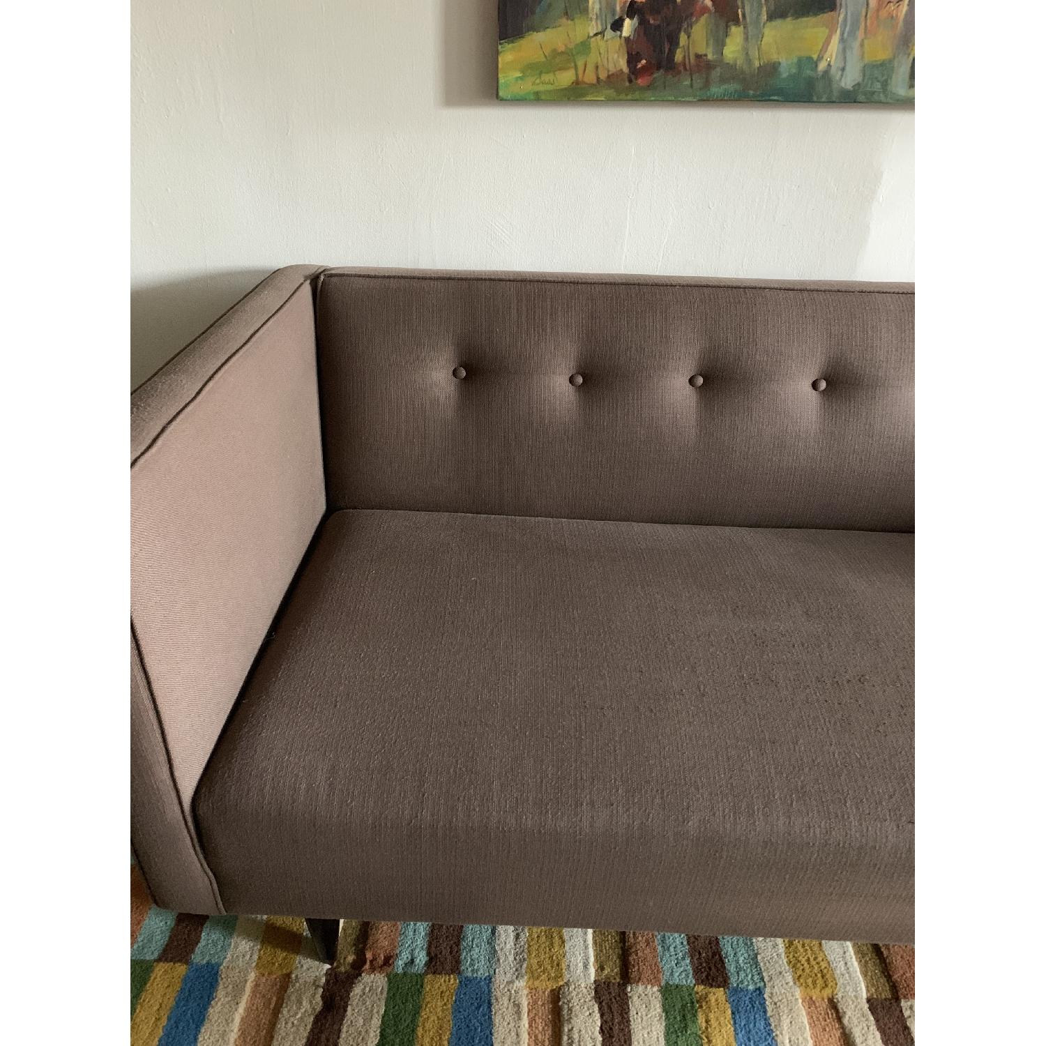 Room & Board Espresso Brown Sofa - image-9