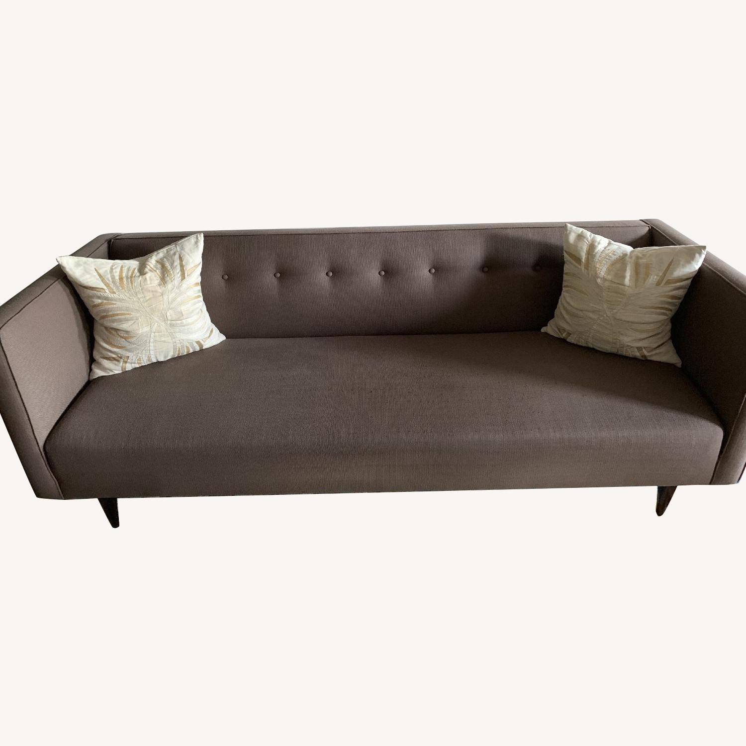 Room & Board Espresso Brown Sofa - image-0