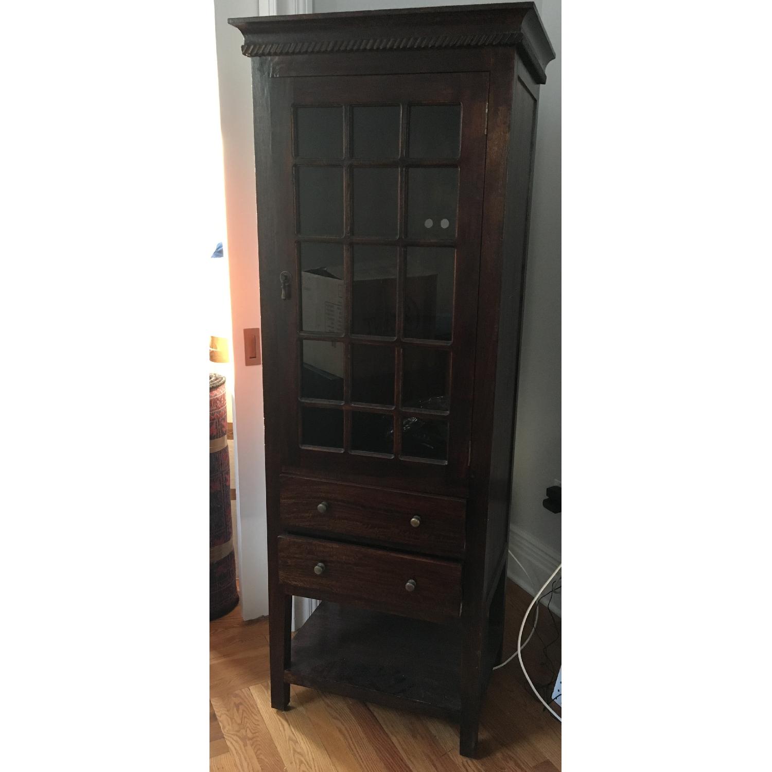 Antique Tall Hutch - image-1