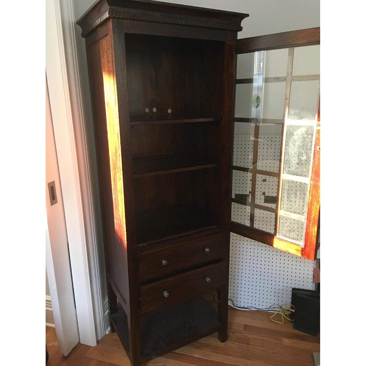 Antique Tall Hutch - image-2