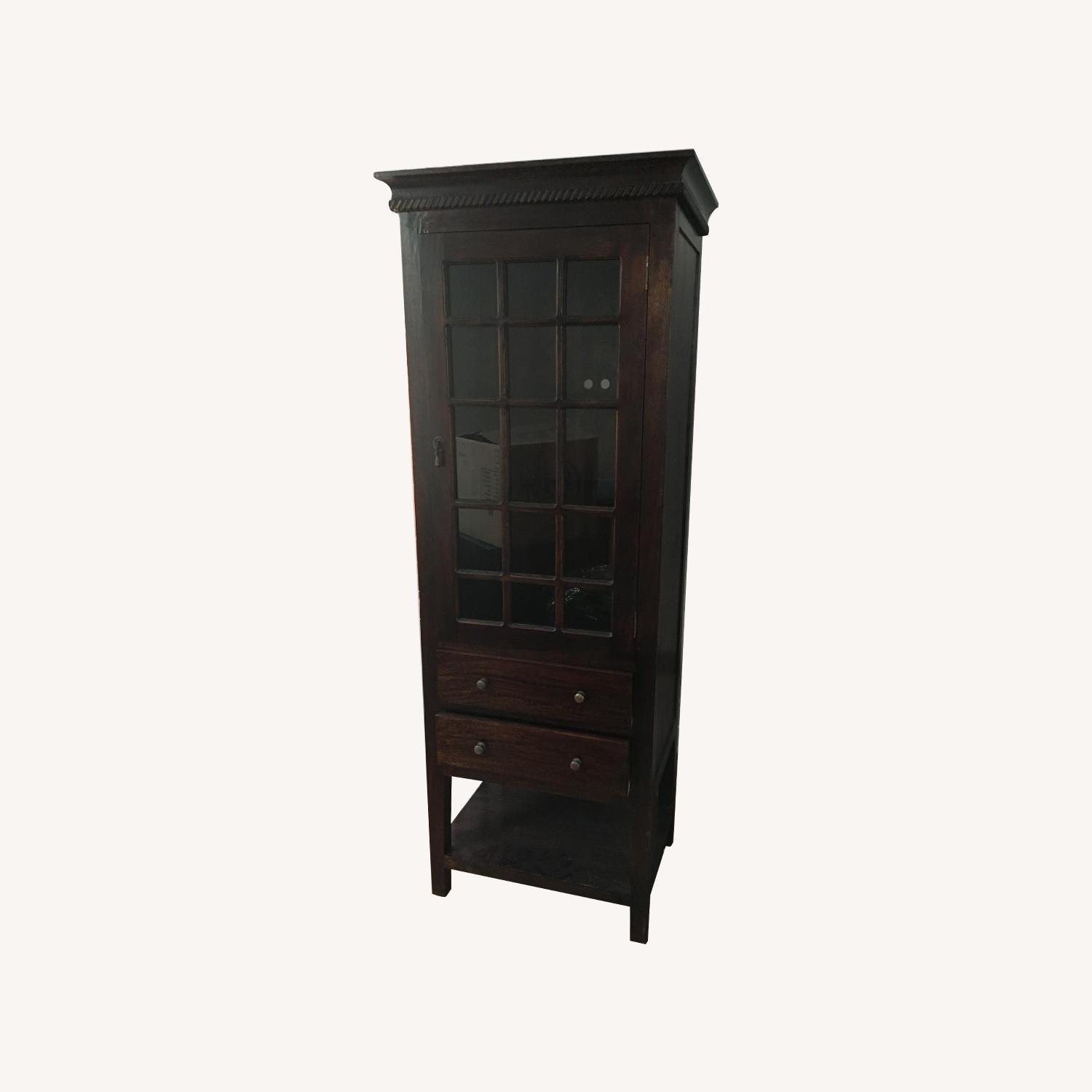 Antique Tall Hutch - image-0
