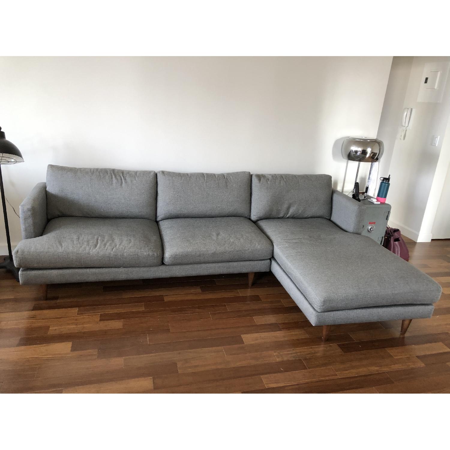 Room & Board Campbell Right Arm Sectional Sofa - image-1