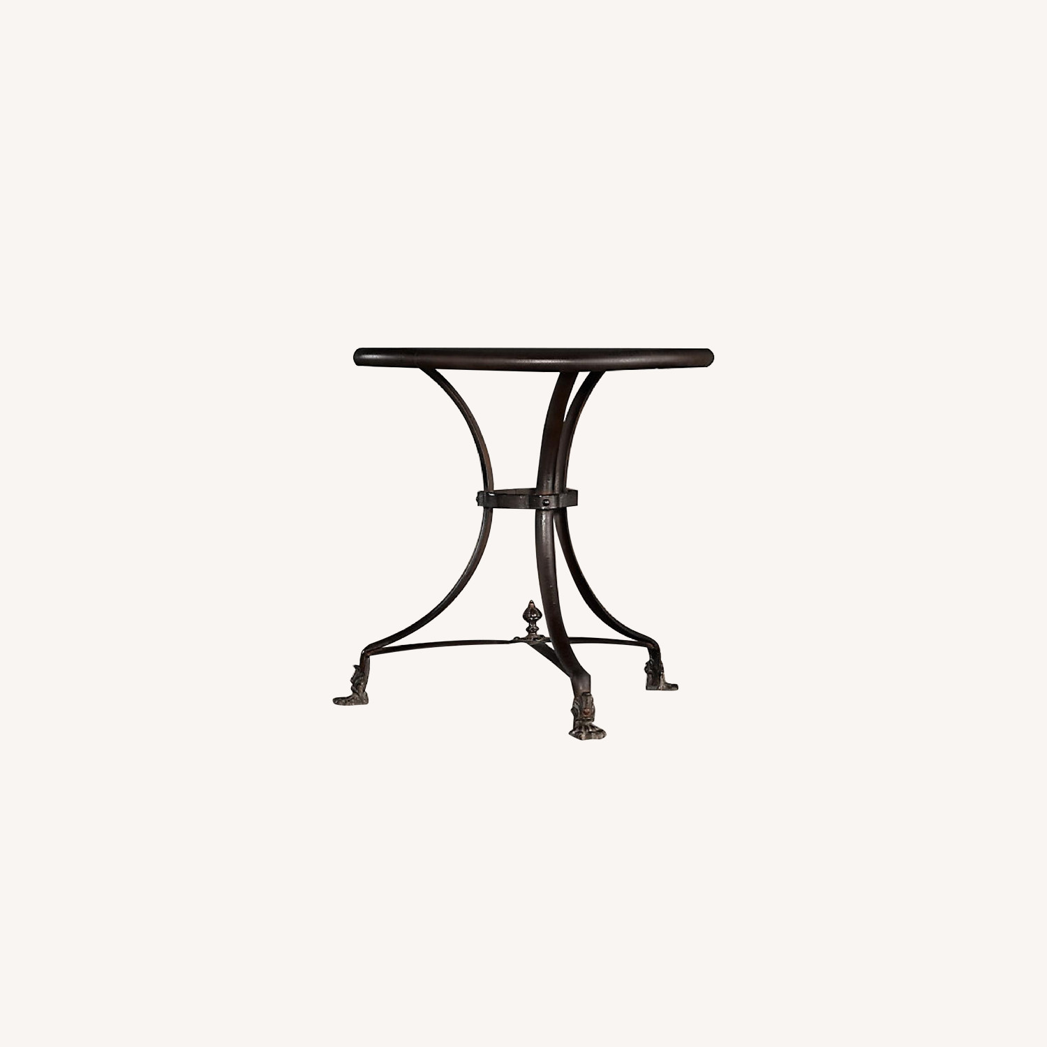 Restoration Hardware French Brasserie Lions Foot Table