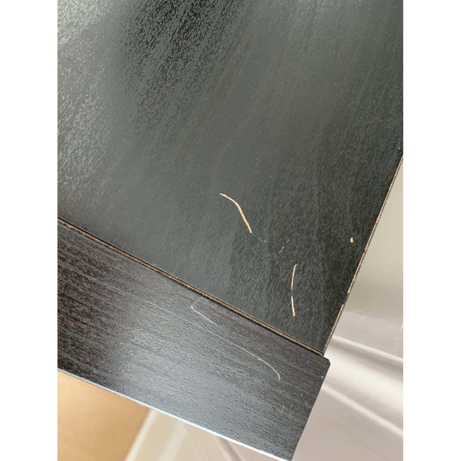 Ikea Kallax Black-Brown Shelf Unit w/ 4 Inserts - image-5