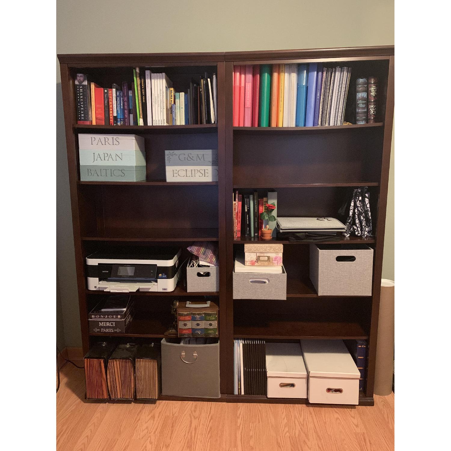 Bob's Metro Espresso Bookcase AptDeco