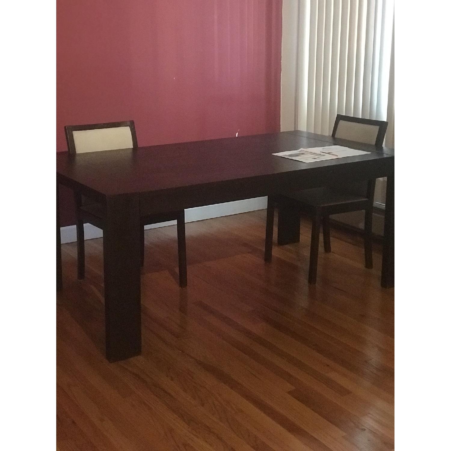 Bloomingdale's Dining Table w/ 3 Chairs - image-3