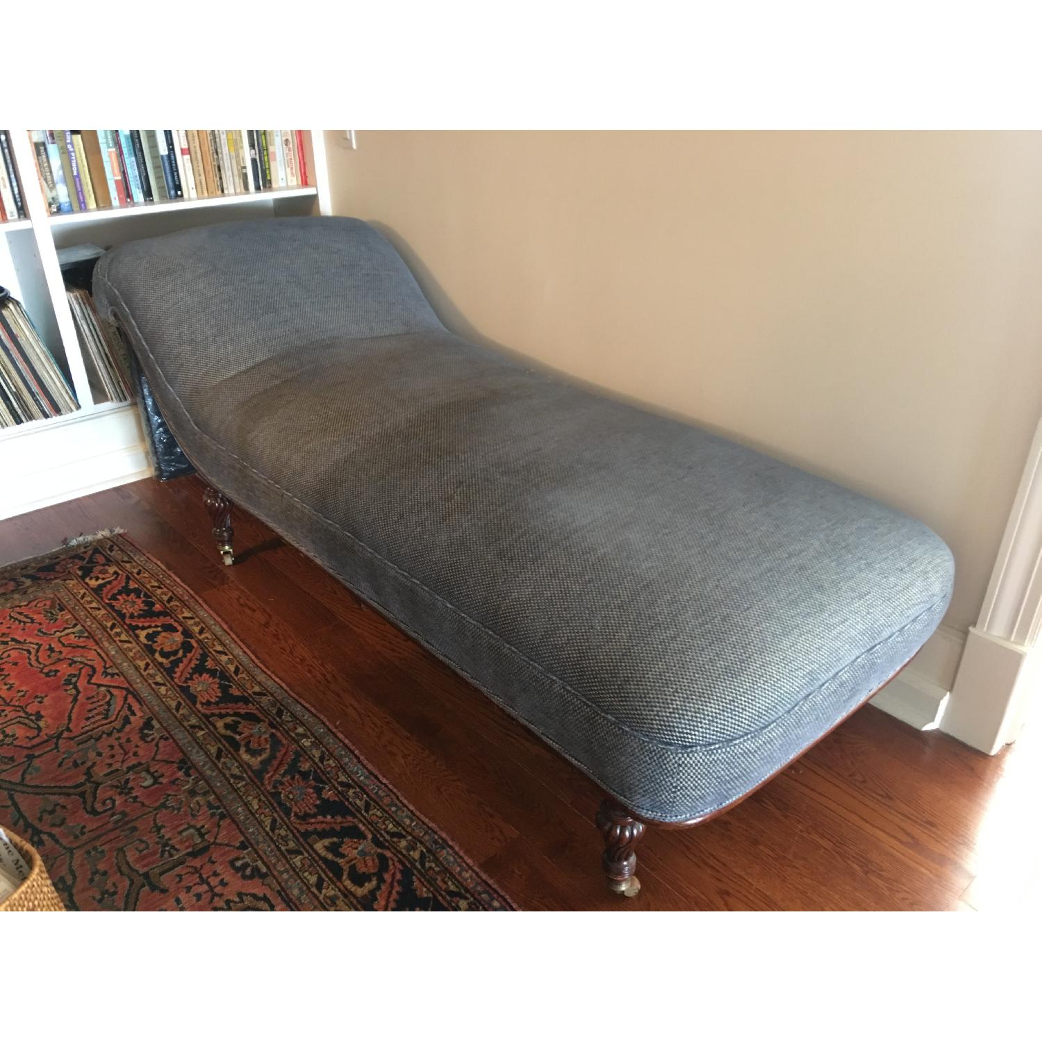 19th Century Chaise Lounge/Fainting Sofa - image-2