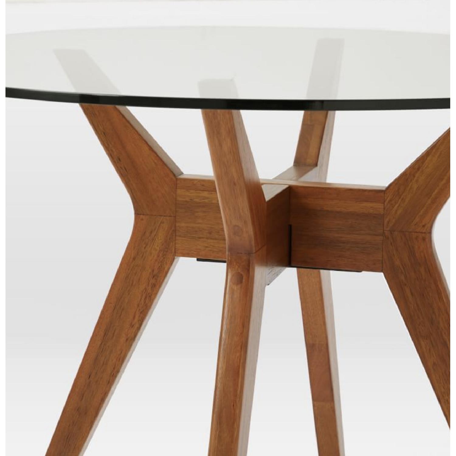West Elm Jensen Glass Dining Table - image-2